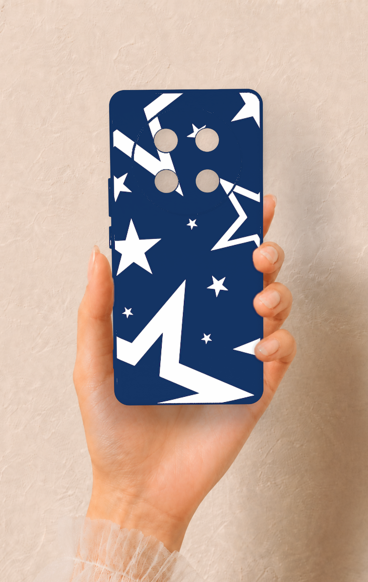Honor Magic 7 Lite 5G Uyumlu Mega Star Desenli Silikon Kılıf