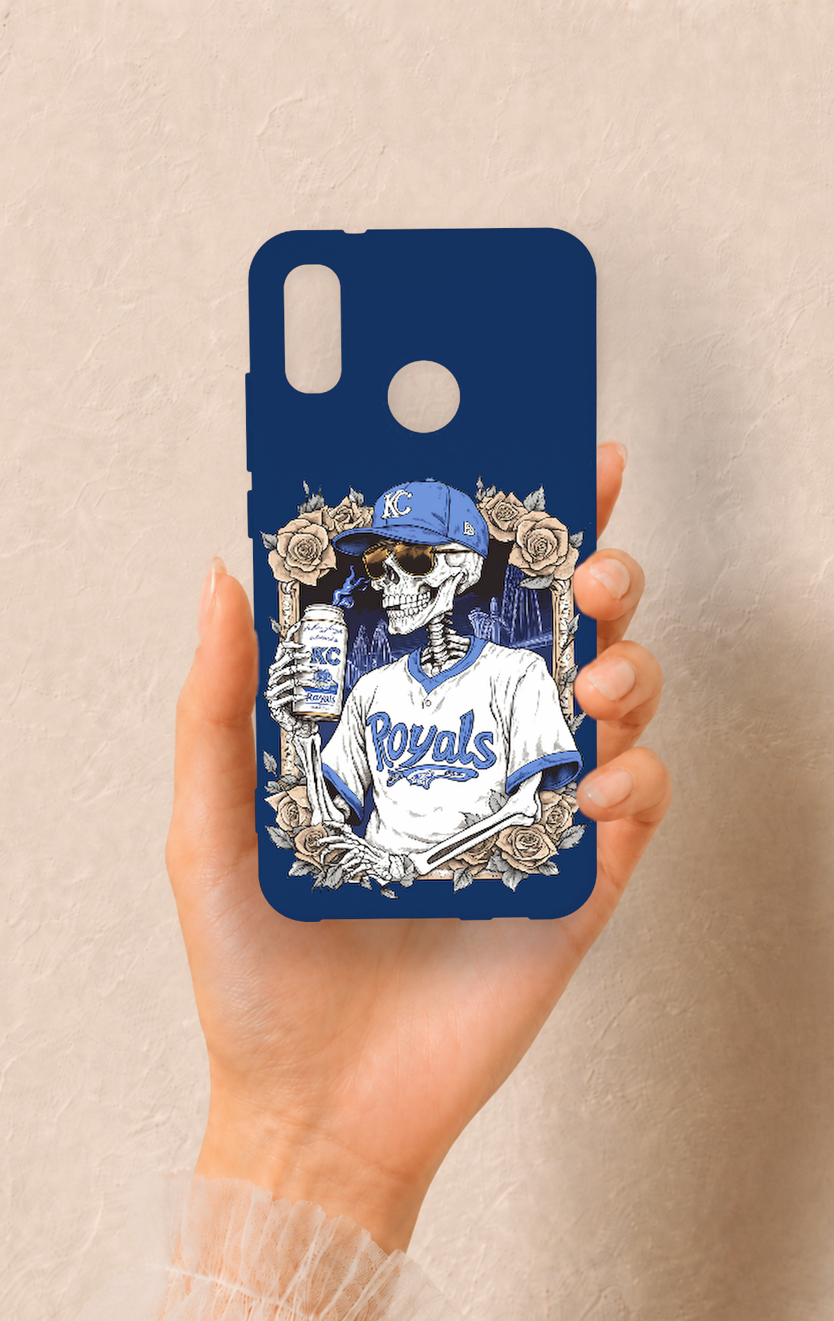 Huawei P20 Lite Uyumlu Royals Desenli Silikon Kılıf