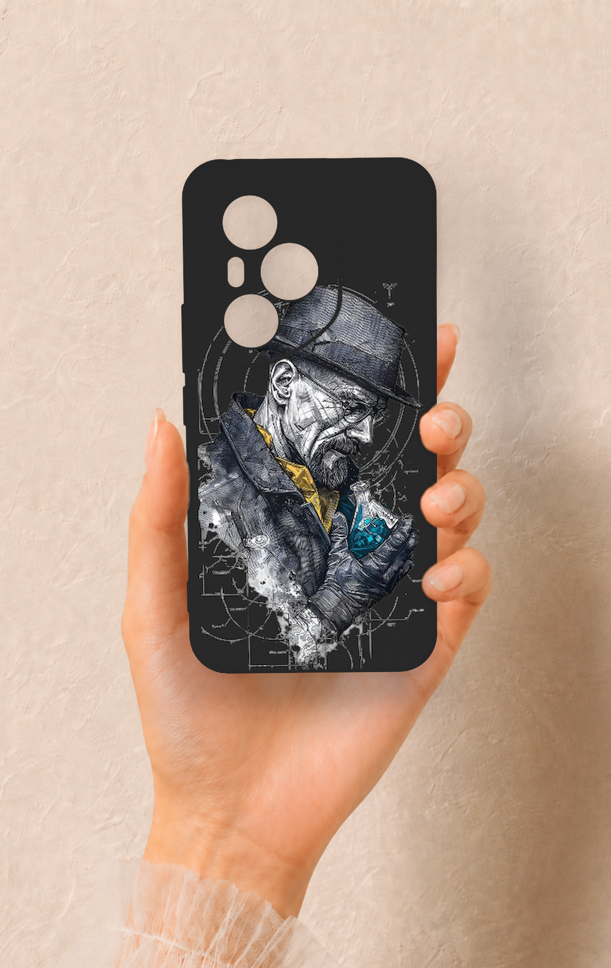 Honor 400 Pro Uyumlu Walter White Desenli Silikon Kılıf