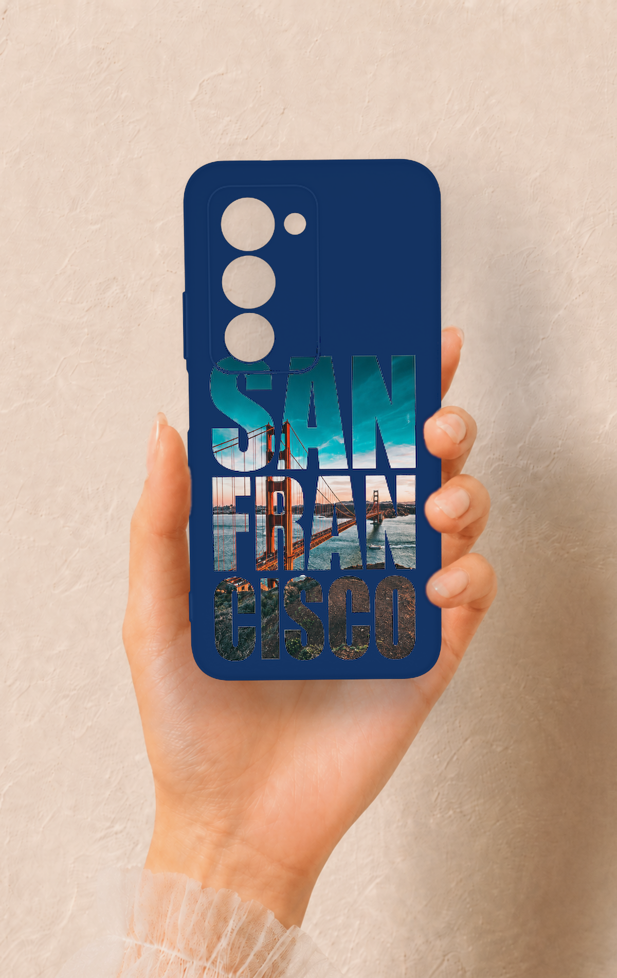 Redmi 15 5G Uyumlu San Francisco Desenli Silikon Kılıf