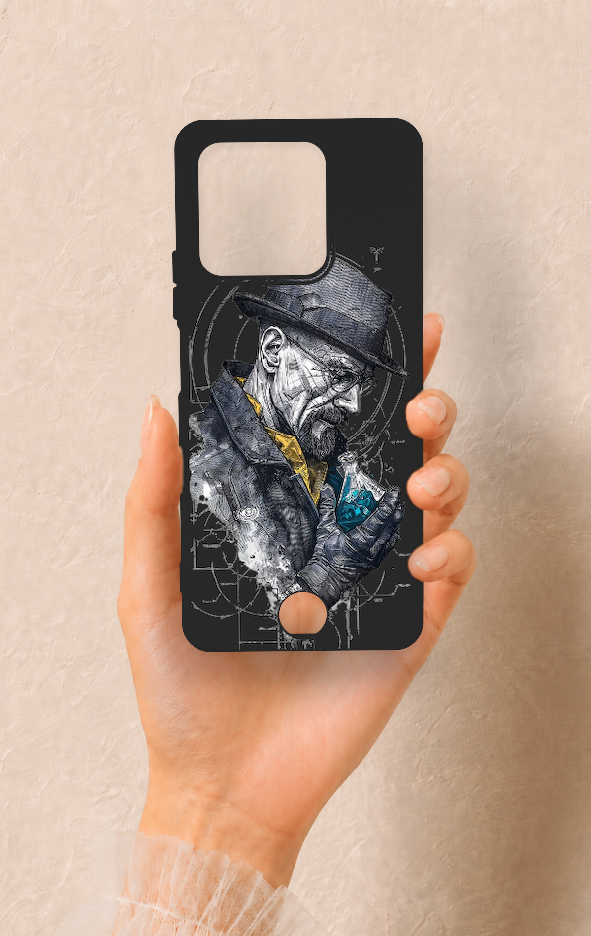 Reeder S71 Uyumlu Walter White Desenli Silikon Kılıf