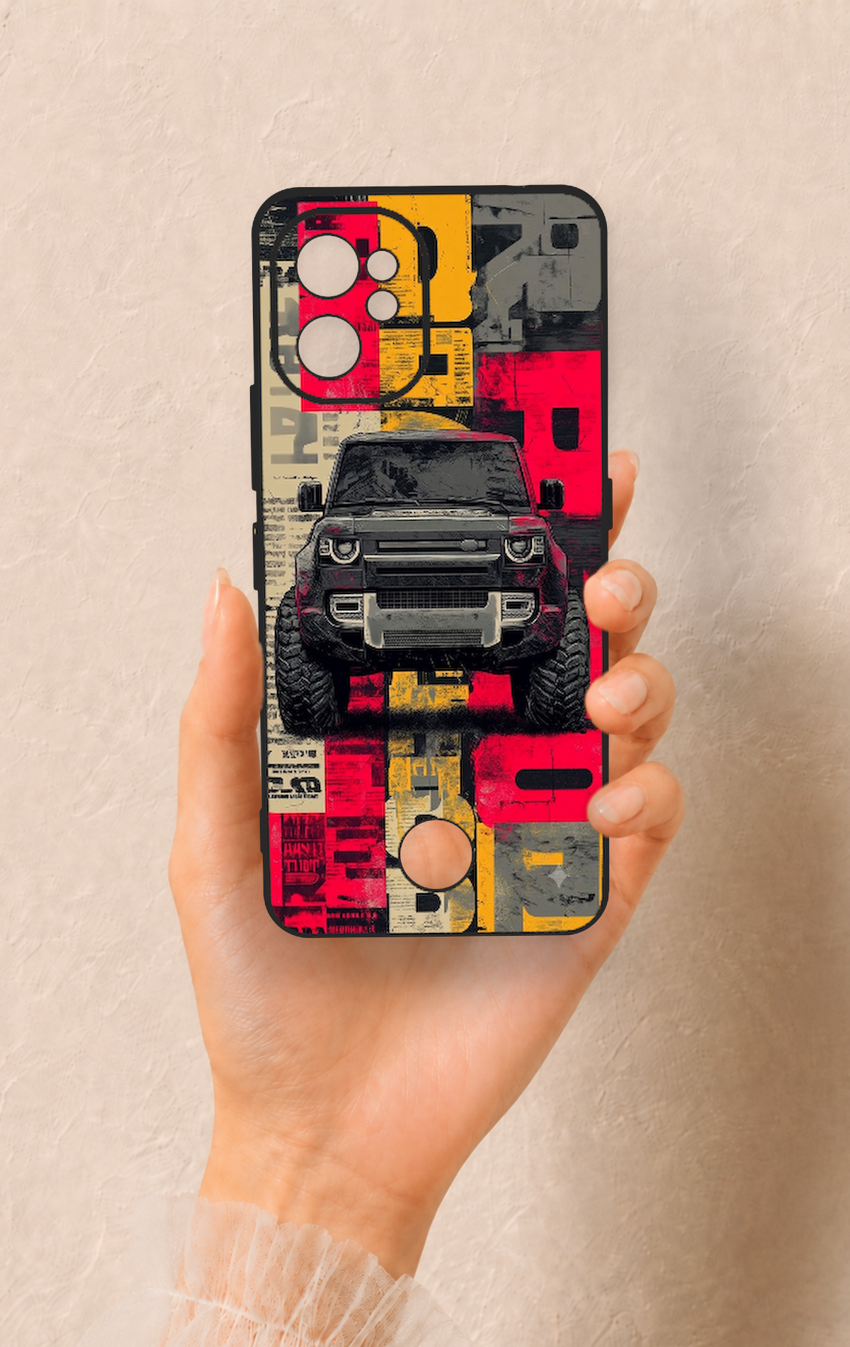 Reeder S19 Max Pro Uyumlu Defender Truck Desenli Silikon Kılıf