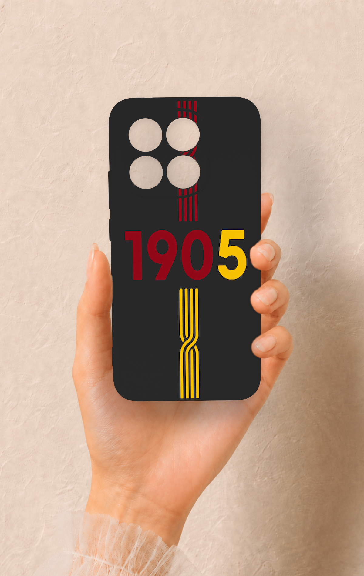 Mi 15T 5G Uyumlu 1905 Kemer Desenli Silikon Kılıf