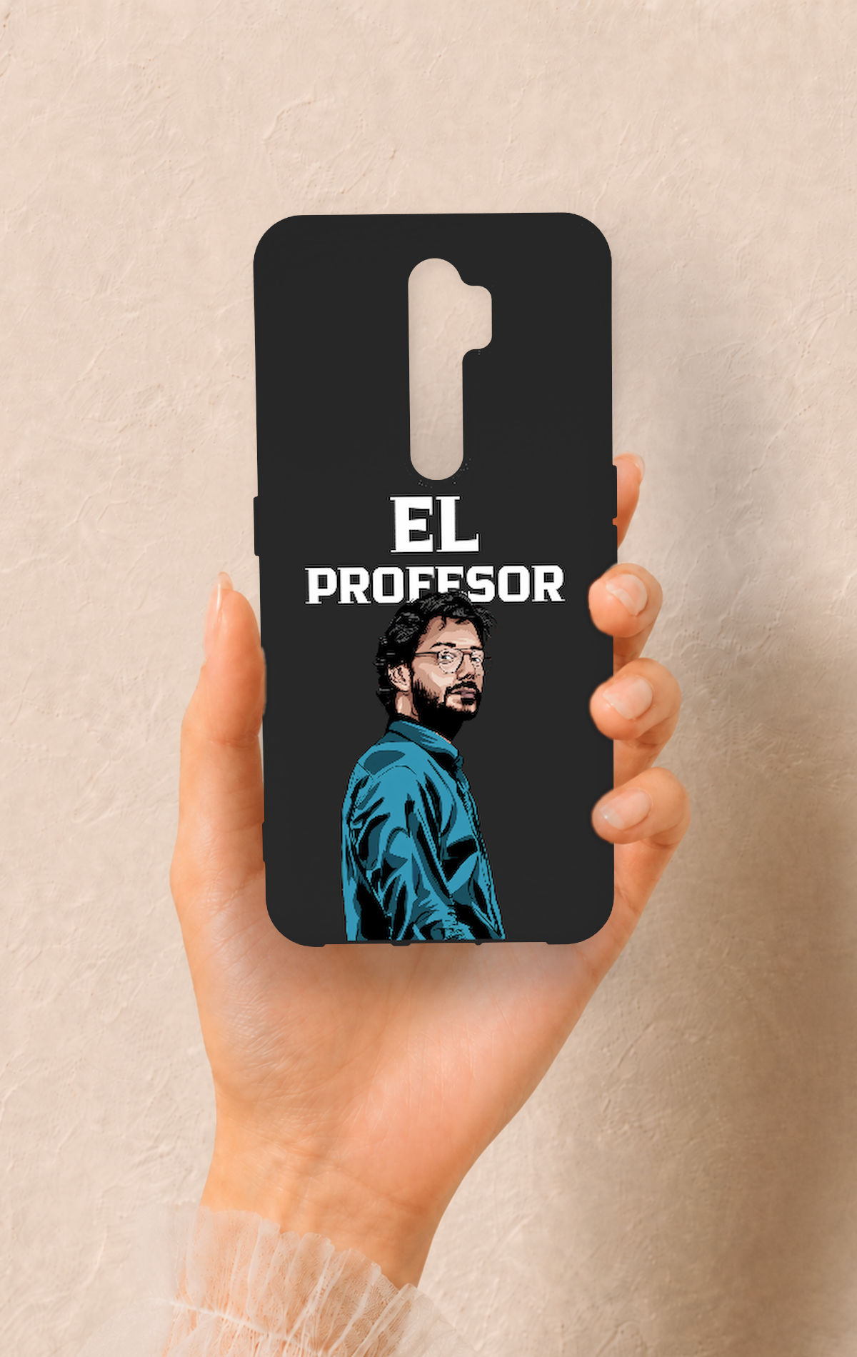 Oppo A5 2020 Uyumlu El Profesor Desenli Silikon Kılıf