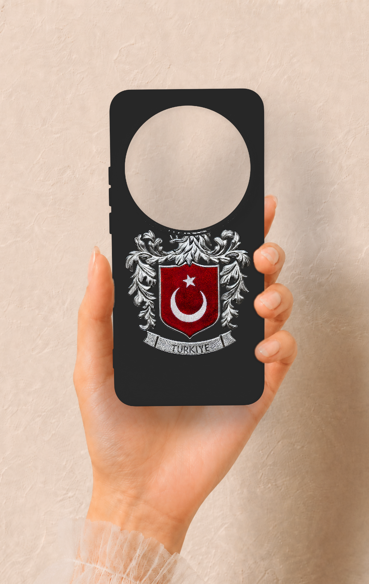 Xiomi Mi 15 Ultra Uyumlu Türk Arma Desenli Silikon Kılıf