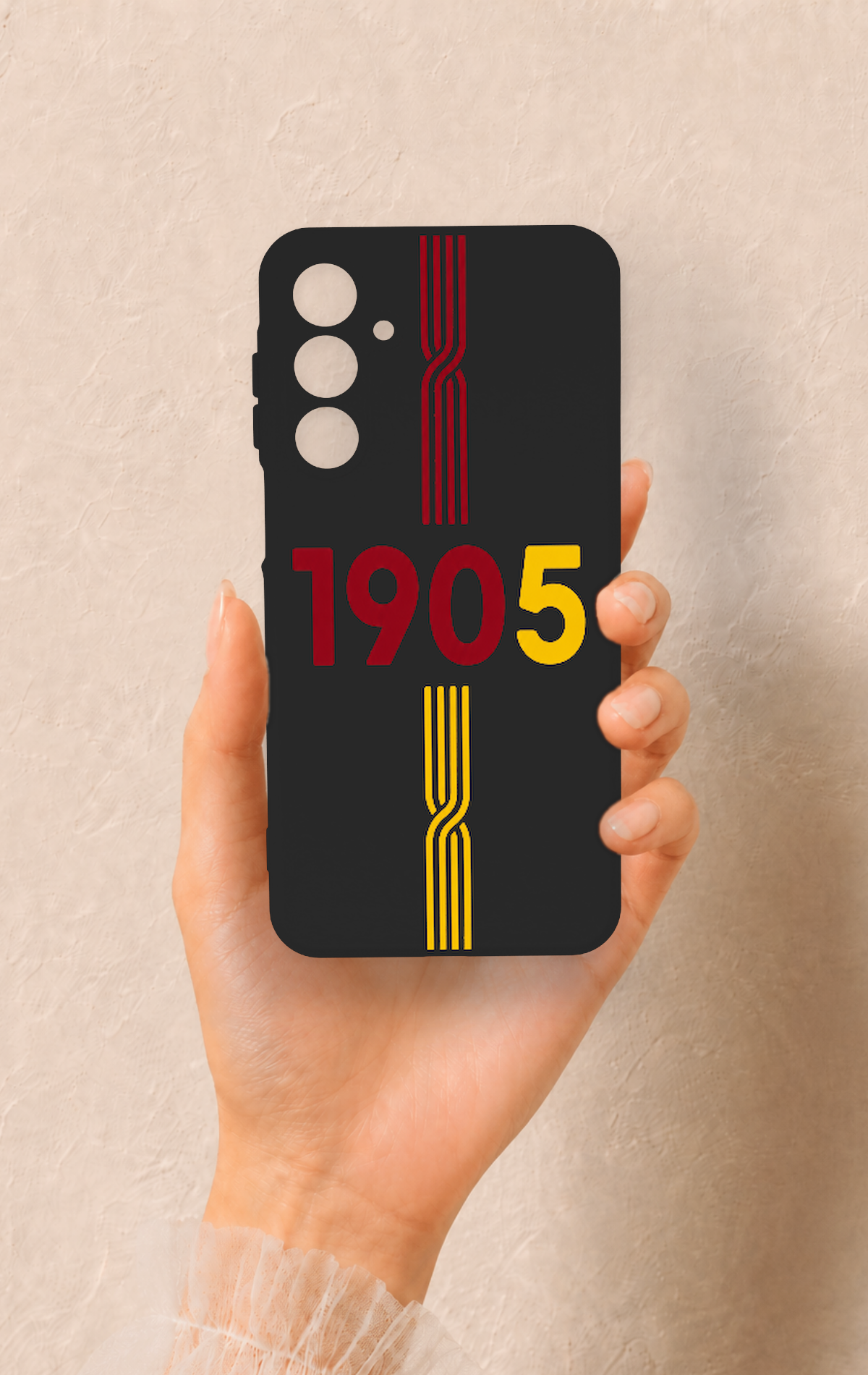 Samsung A16 Uyumlu 1905 Kemer Desenli Silikon Kılıf