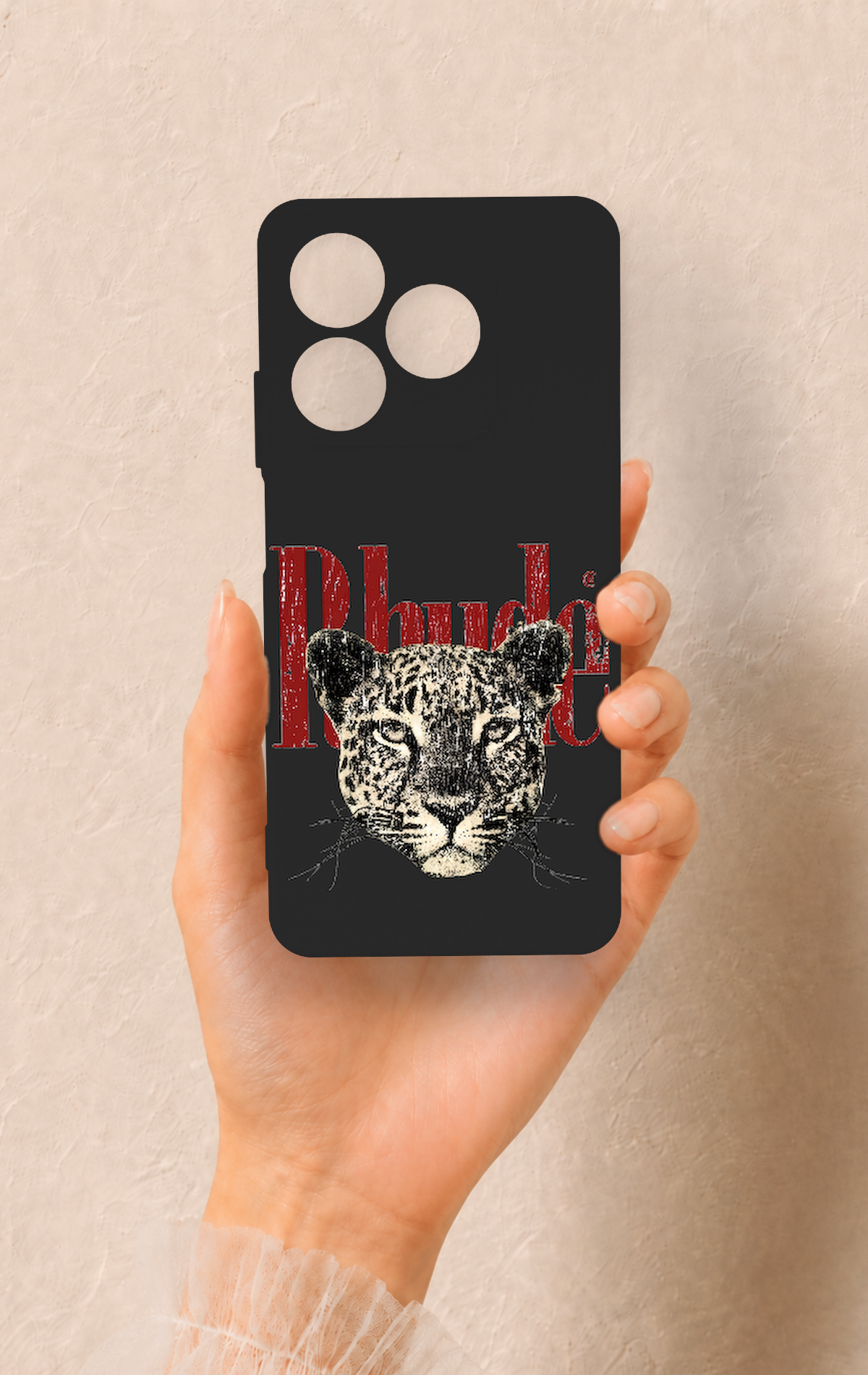 Realme C63 Uyumlu Rhude Desenli Silikon Kılıf