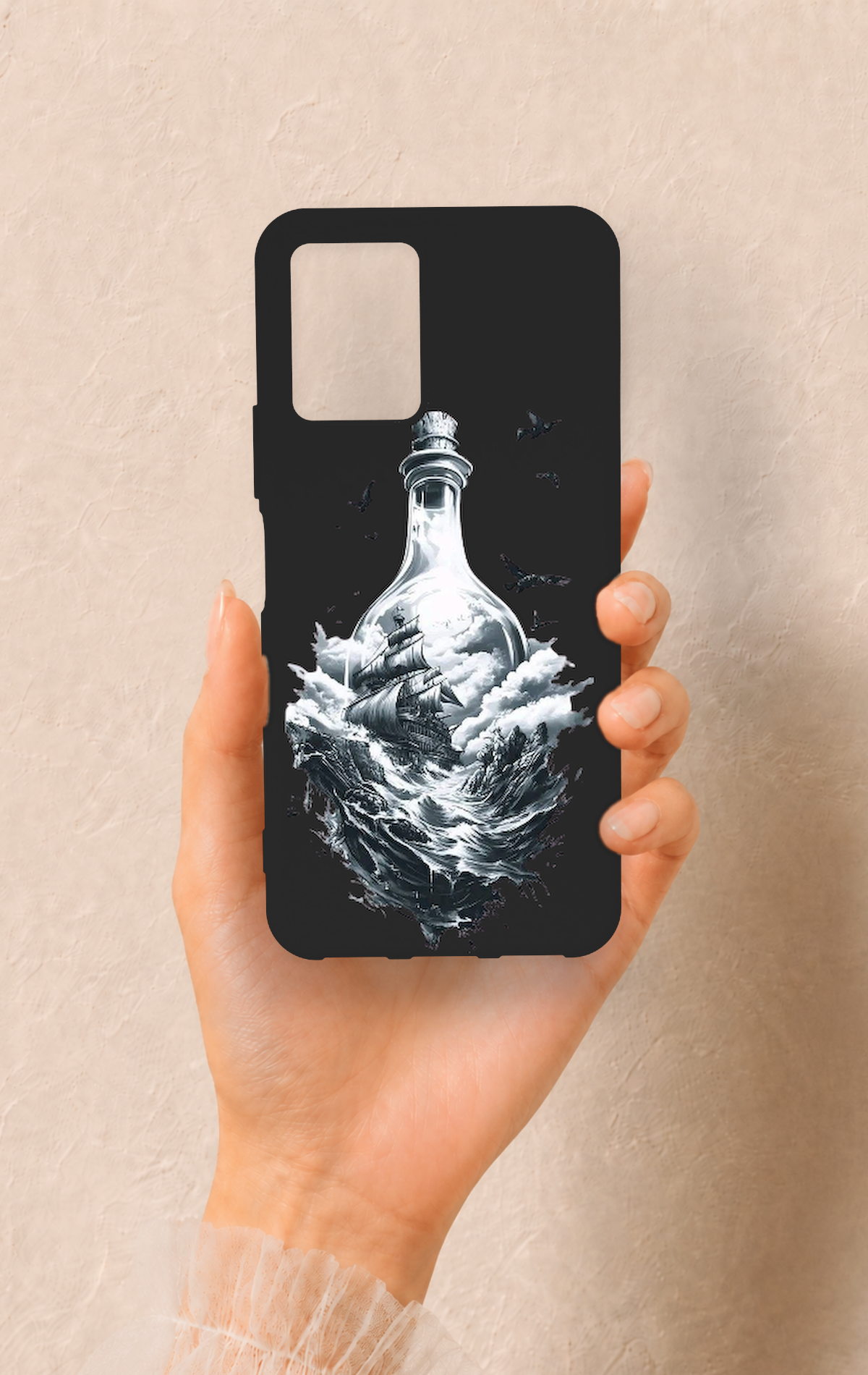 Vivo Y33S Uyumlu Secret Sea Desenli Silikon Kılıf