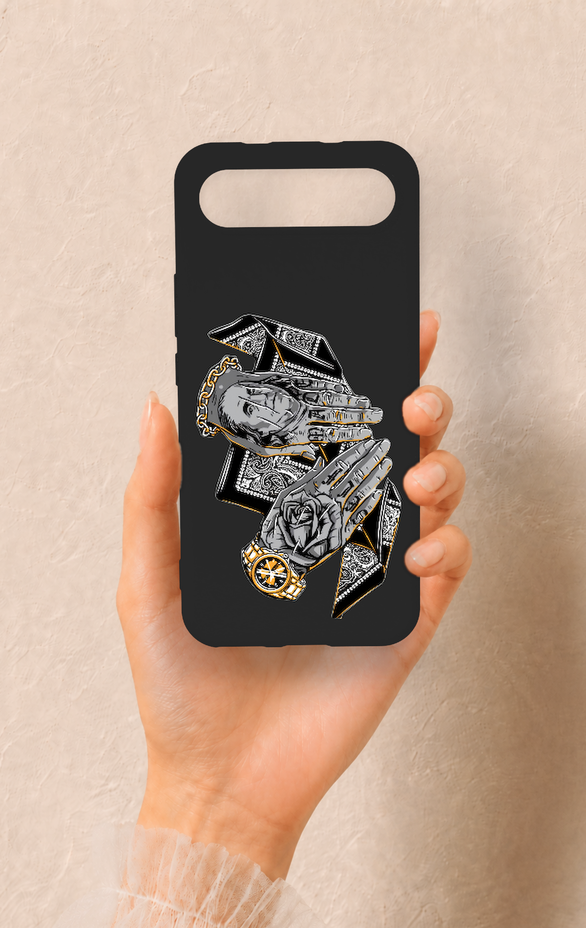 Tecno Spark Slim Uyumlu Self Made Desenli Silikon Kılıf