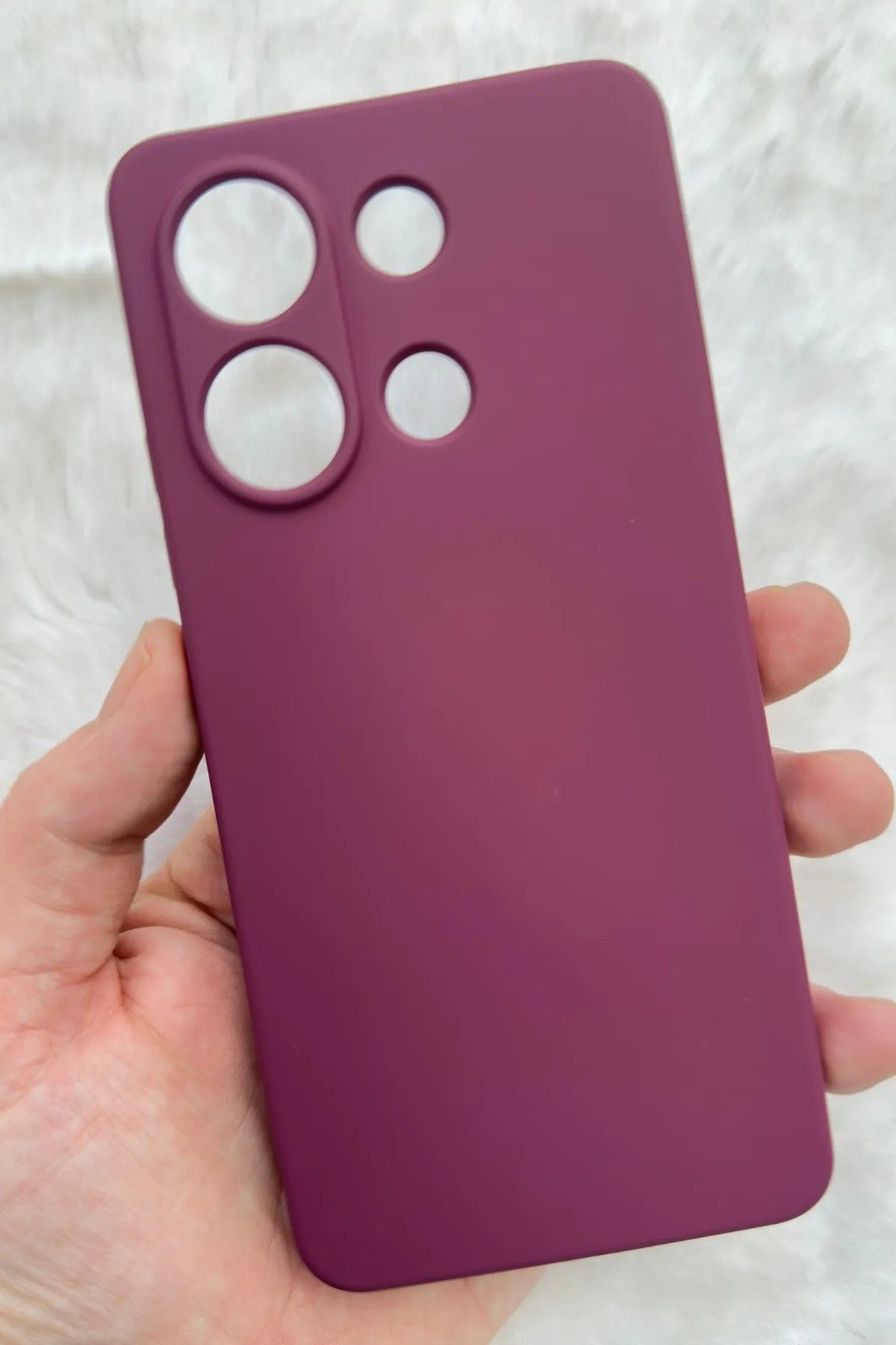 Xiaomi Redmi Note 13 Pro 4G Lansman Içi Kadife Yumuşak Silikon Mara