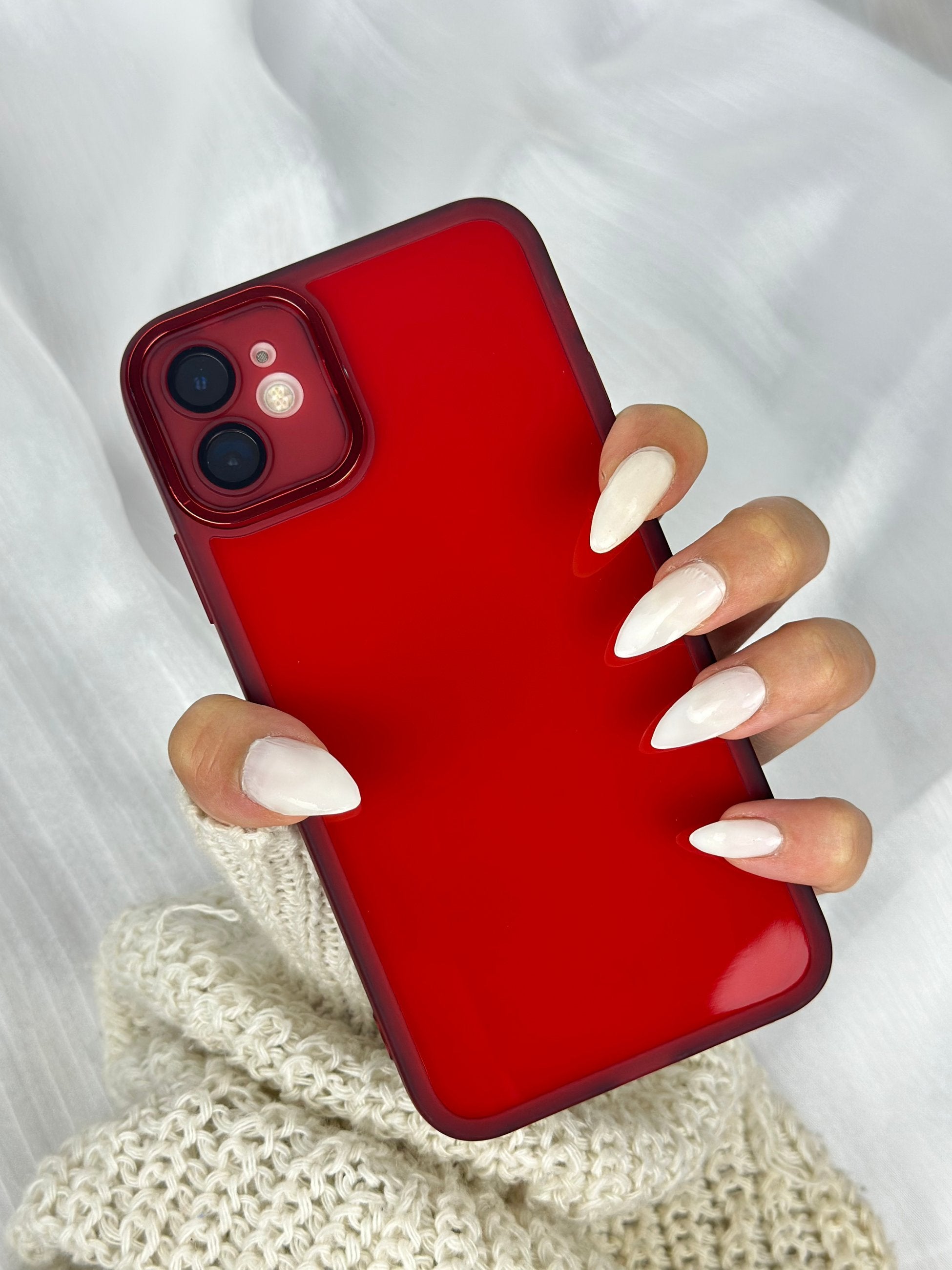 iPhone 12 Kamera Korumalı Transparan Berry Kılıf