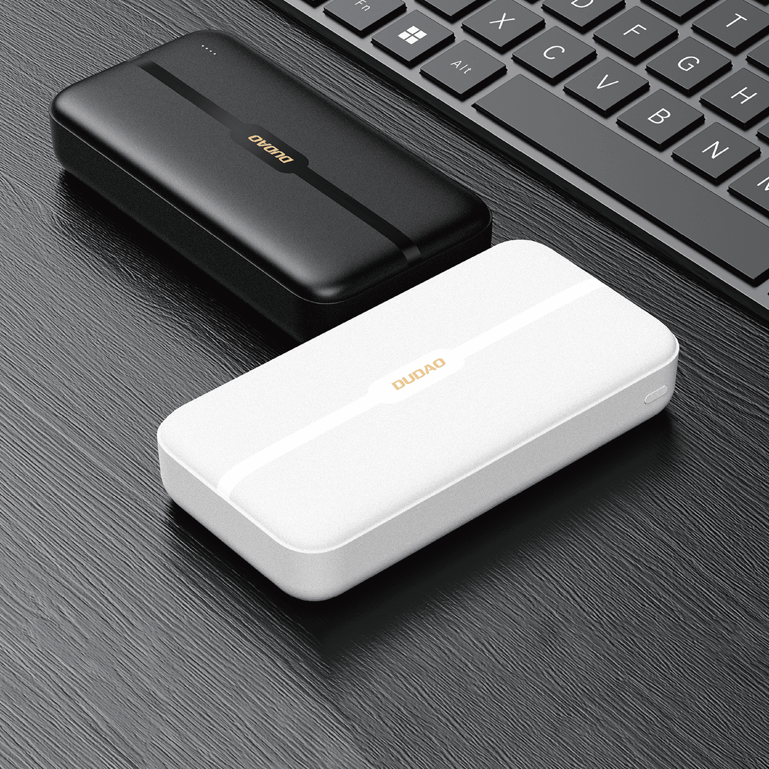 DUDAO K4S+ 20.000mAh Powerbank 22.5W Hızlı Şarj Siyah
