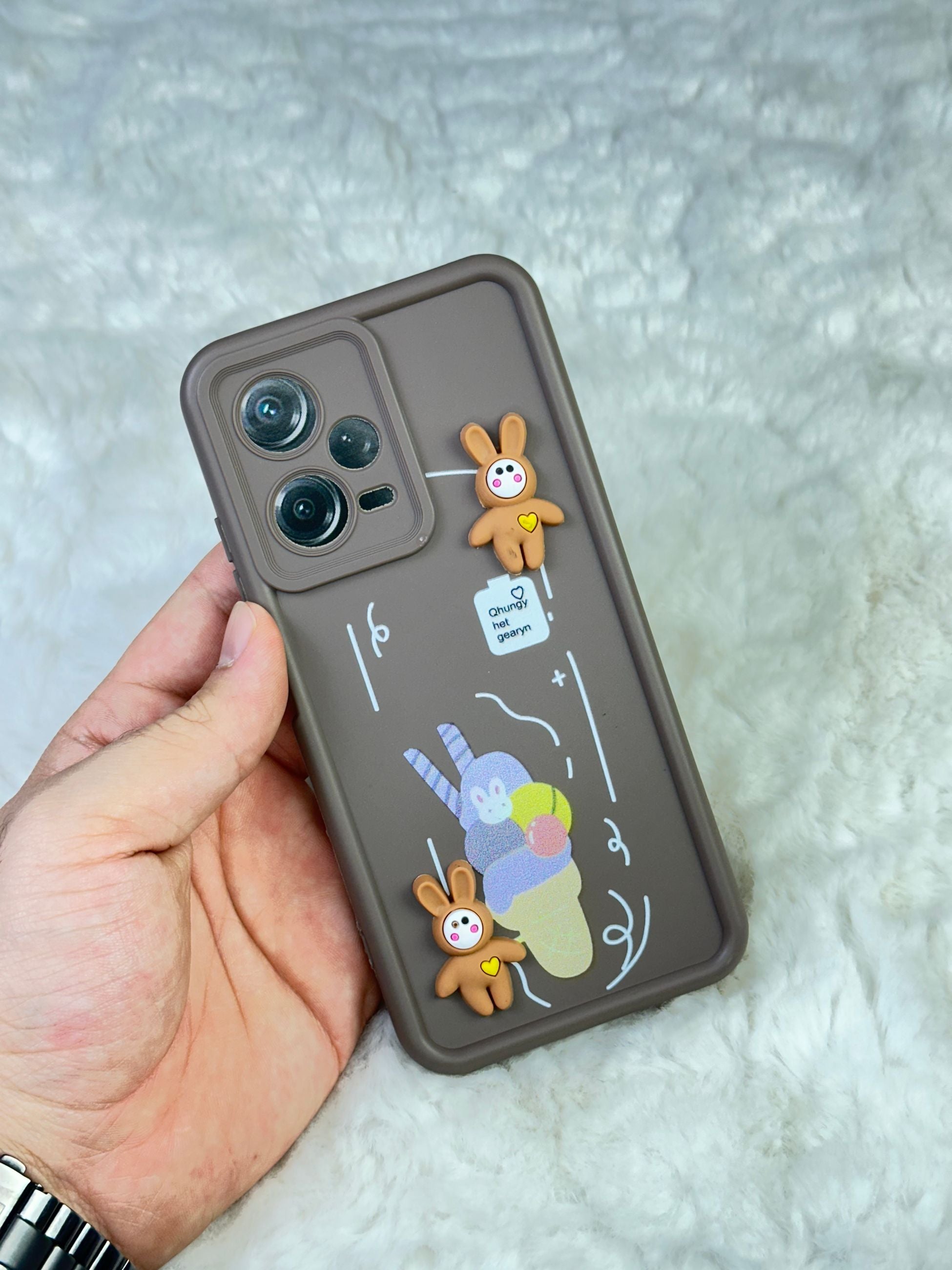 Xiaomi Redmi Note 12 Pro 5G Minimalist Desenli Tatlı Pot Pourri Kılıf