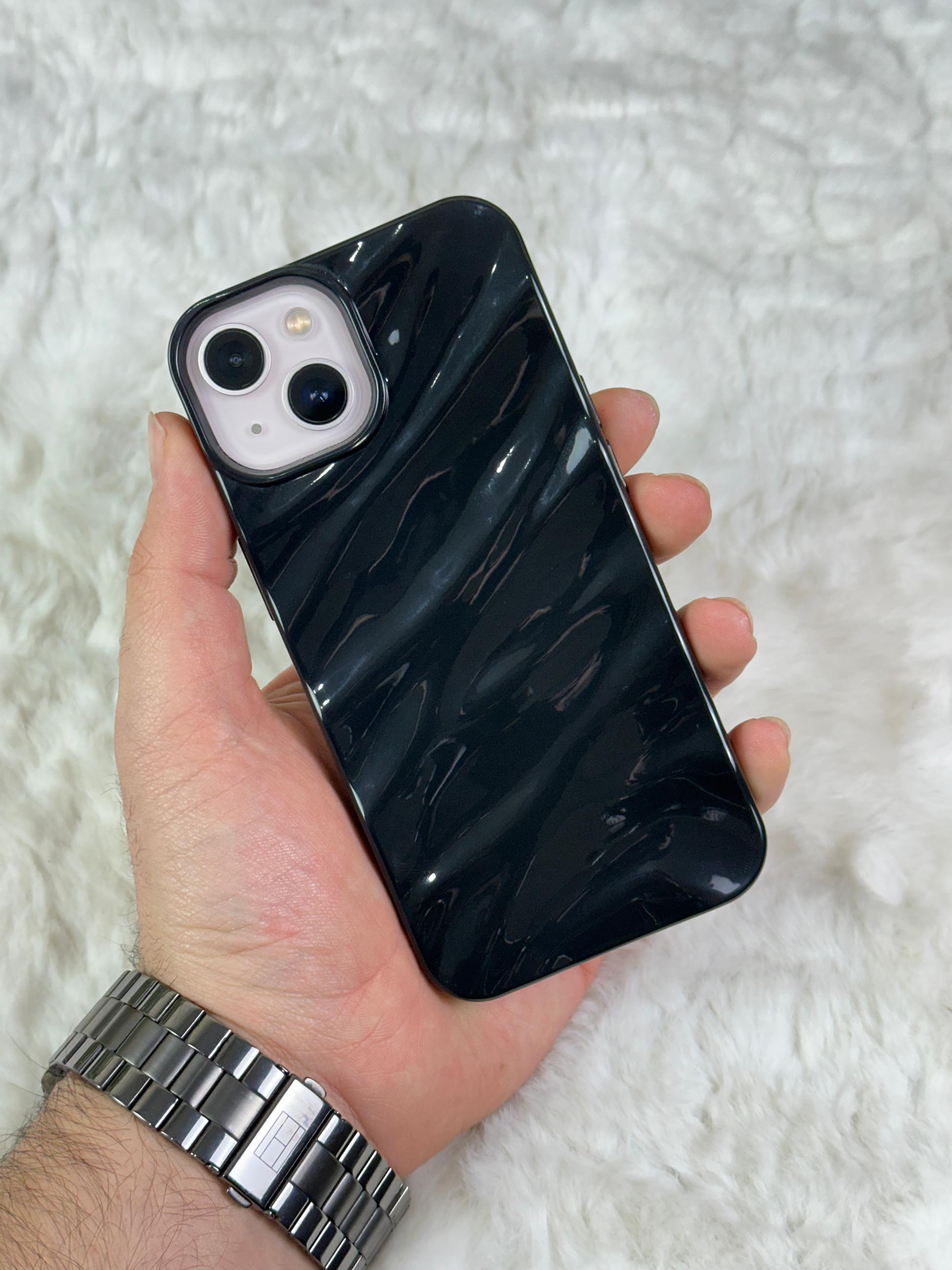 iPhone 13 Sedef Dalgalı Wavy Kılıf