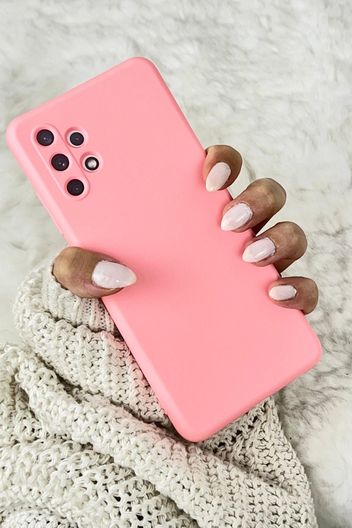 Samsung A32 4g Içi Kadife Lansman Silikon Mara Kılıf