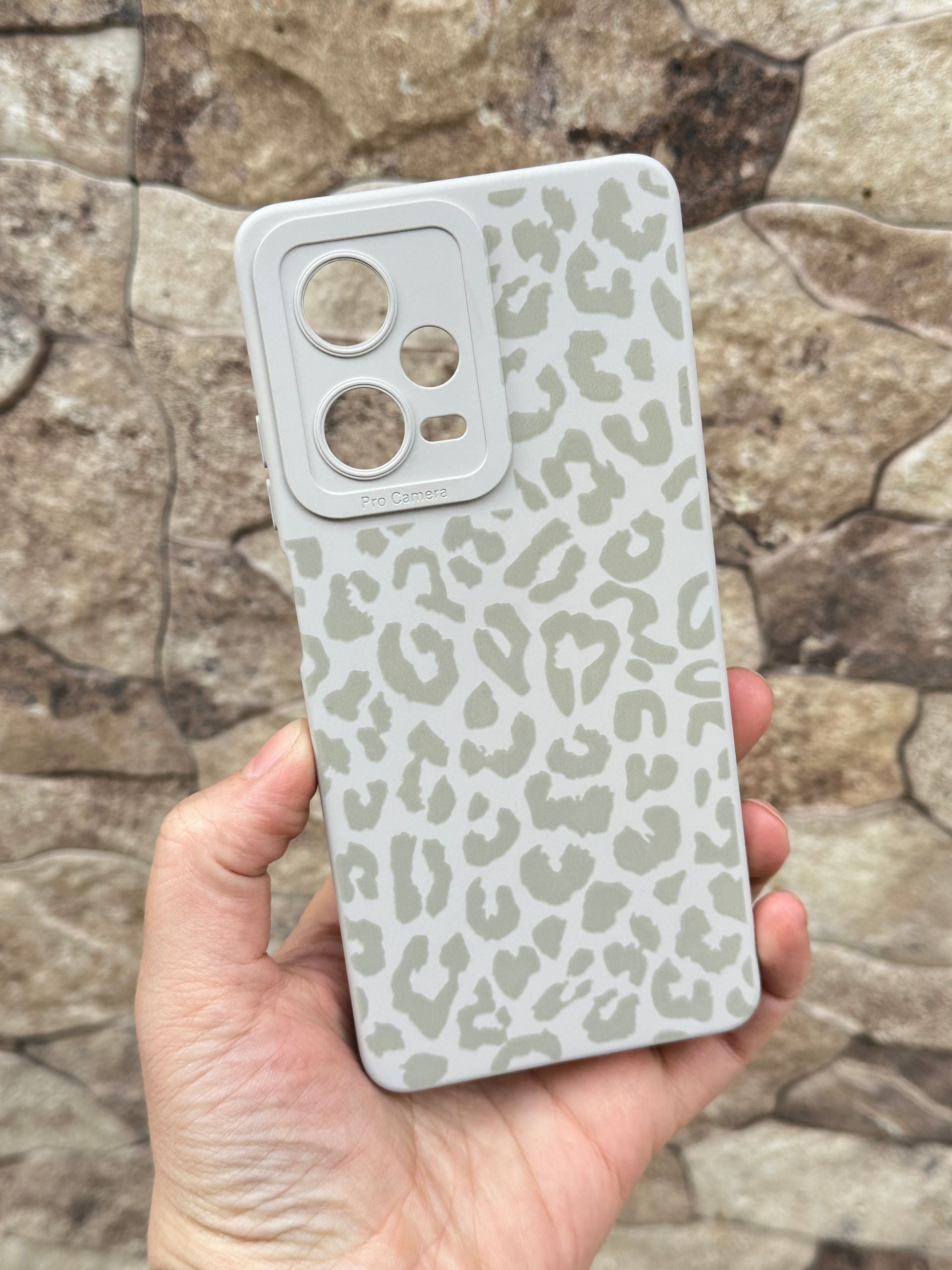 Redmi Note 12 Pro 5G Renkli Leopar Desenli İçi Kadife Lansman Leo Kılıf