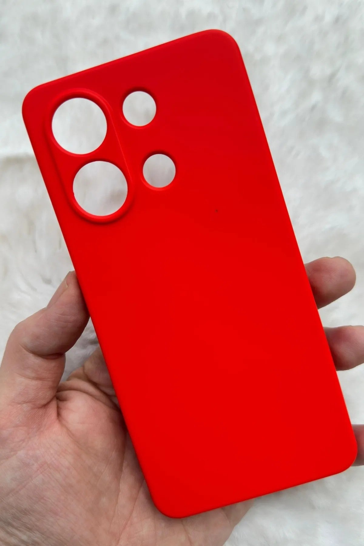 Xiaomi Redmi Note 13 Lansman Içi Kadife Yumuşak Silikon Mara