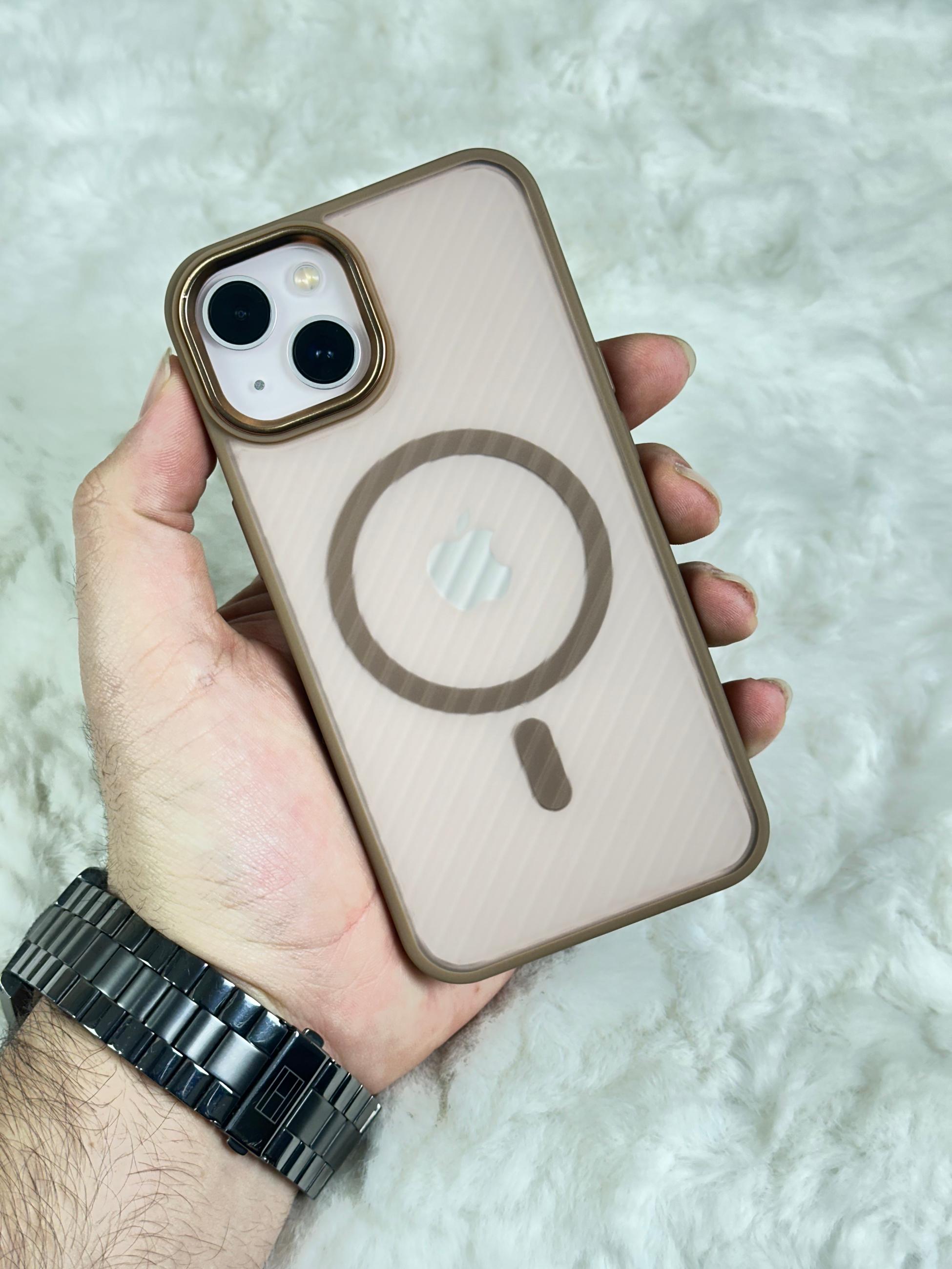 iPhone 13 Magsafe Özellikli Kamera Çıkıntılı Yanları Silikon Line Kılıf