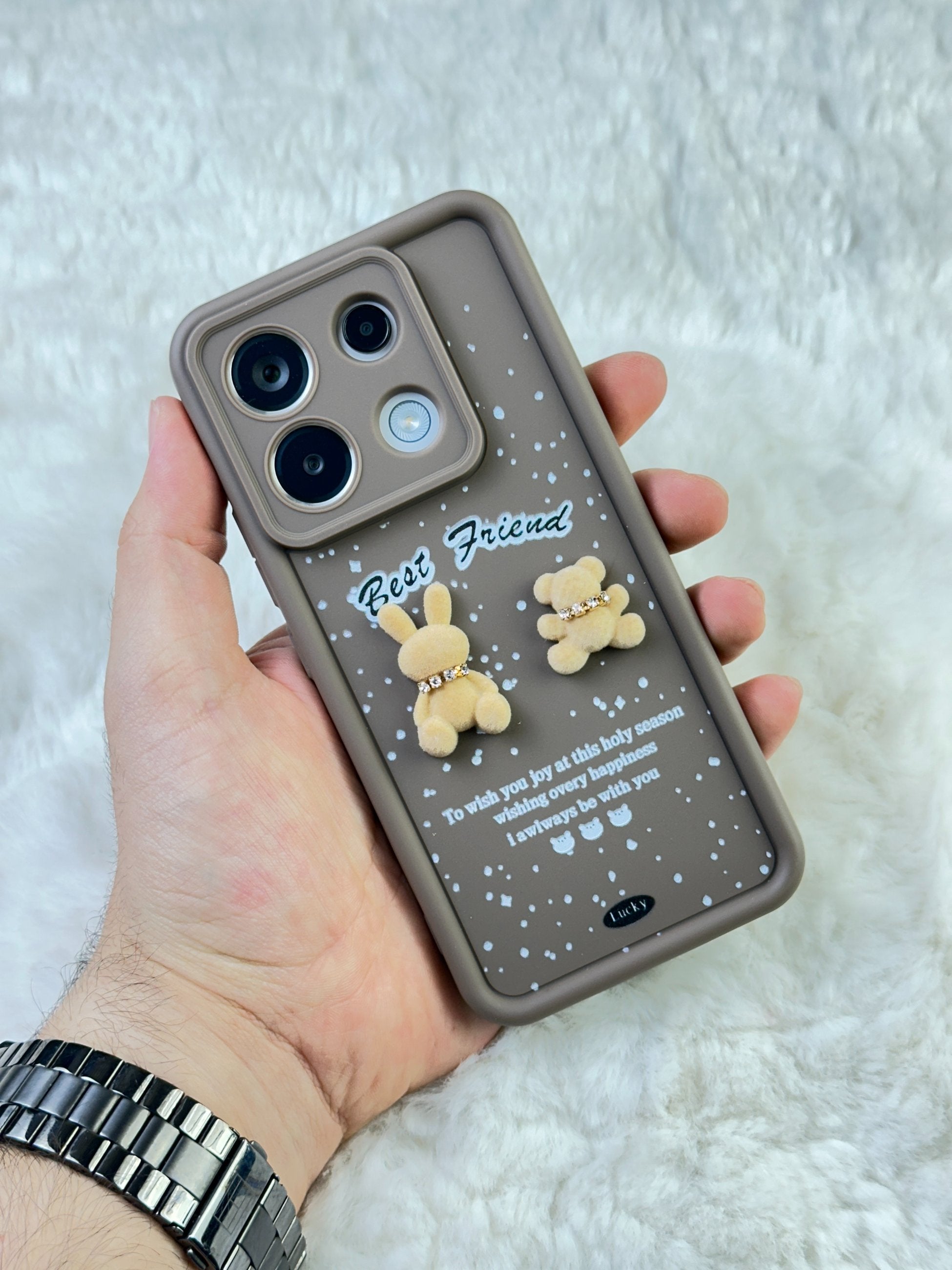 Xiaomi Redmi Note 13 Pro 4G Minimalist Desenli Tatlı Pot Pourri Kılıf