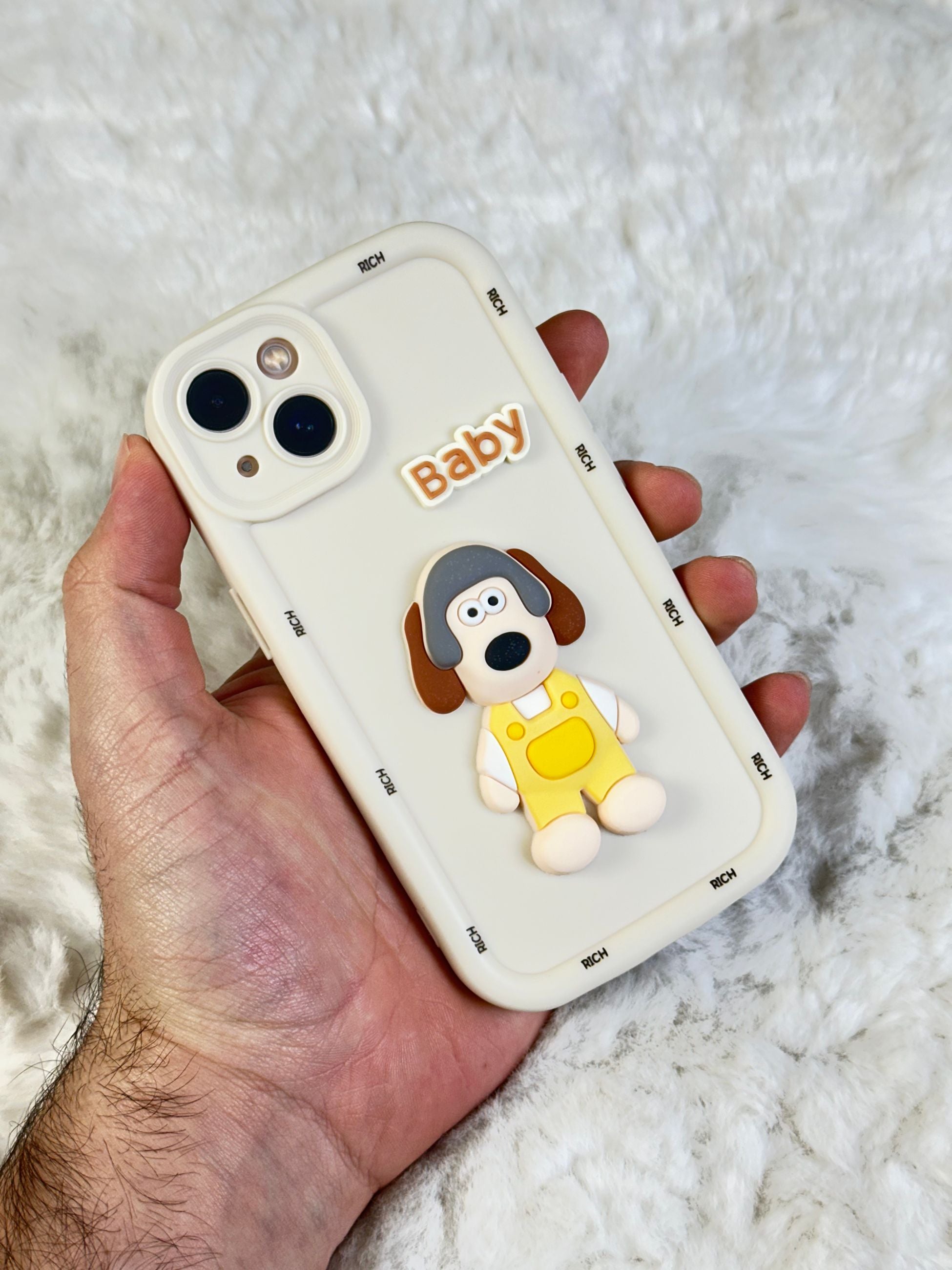 iPhone 13 Minimalist Desenli Tatlı Pot Pourri Kılıf