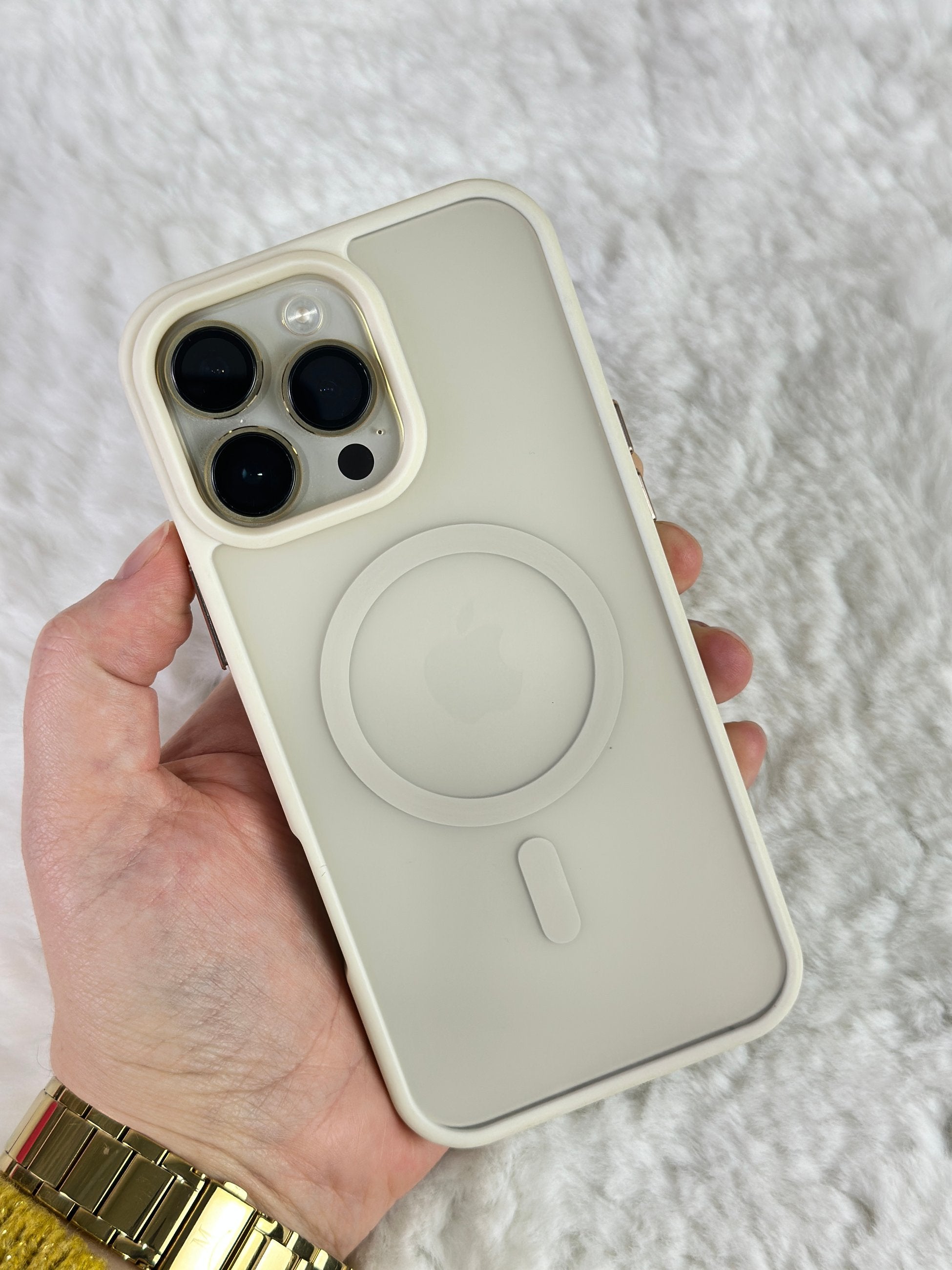 iPhone 16 Pro Max Magsafe Uyumlu Mat Kamera Korumalı Renkli Vio Kılıf