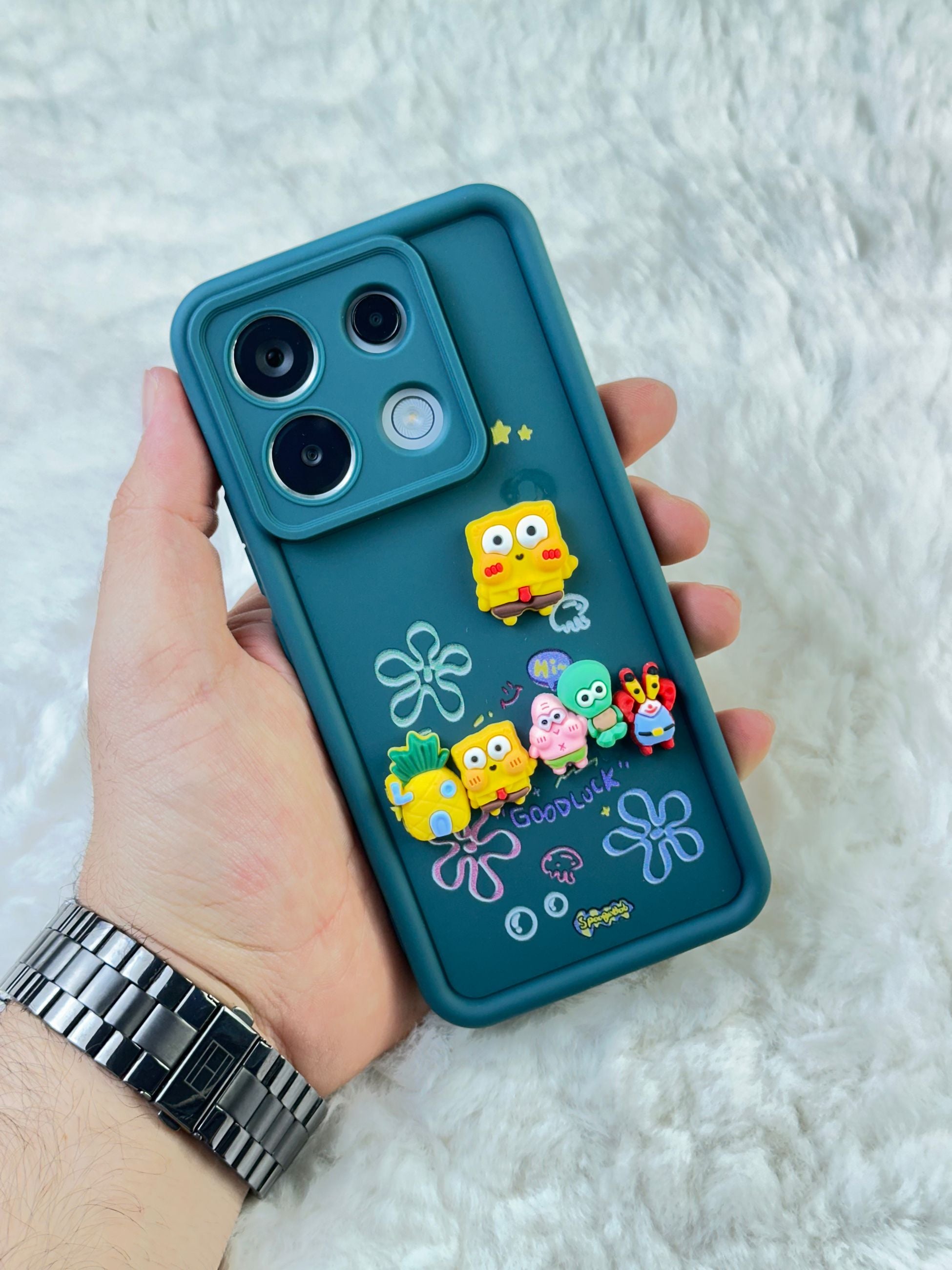 Xiaomi Redmi Note 13 Pro 5G Minimalist Desenli Tatlı Pot Pourri Kılıf