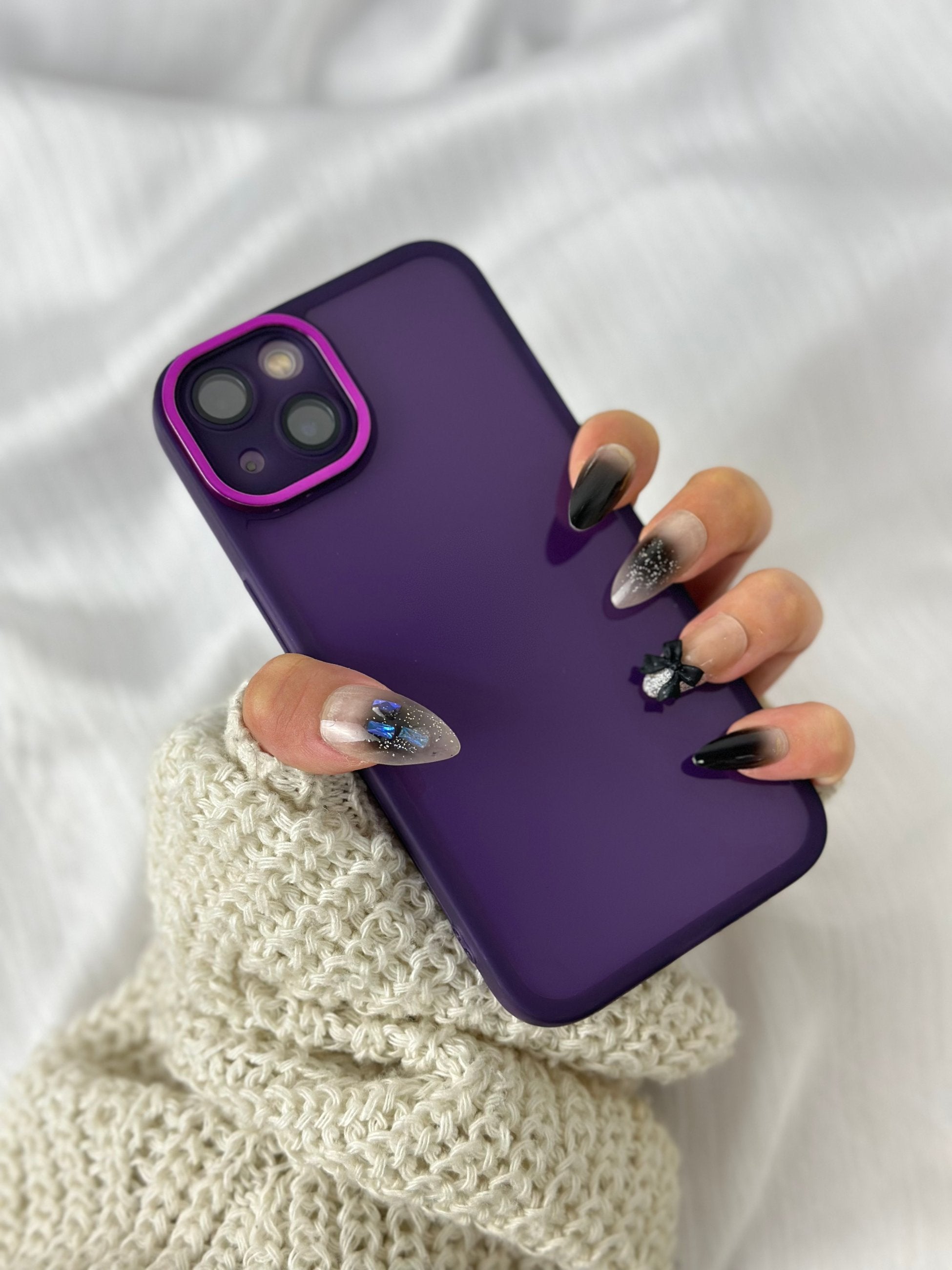 iPhone 13 Kamera Korumalı Transparan Berry Kılıf