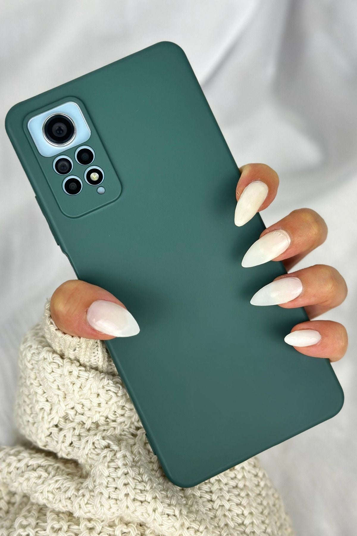 Xiaomi Redmi Note 11 Pro Ve Note 12 Pro (4G) Ile Uyumlu Lansman Içi Kadife Yumuşak Silikon Mara