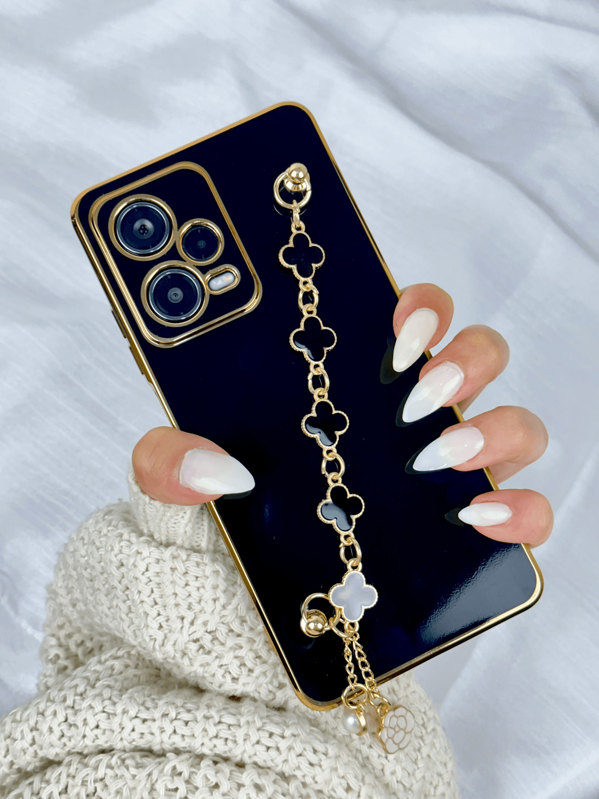 Xiaomi Redmi Note 12 Pro 5G Gold Kenarlı Parlak Kamera Korumalı Elçek Kılıf