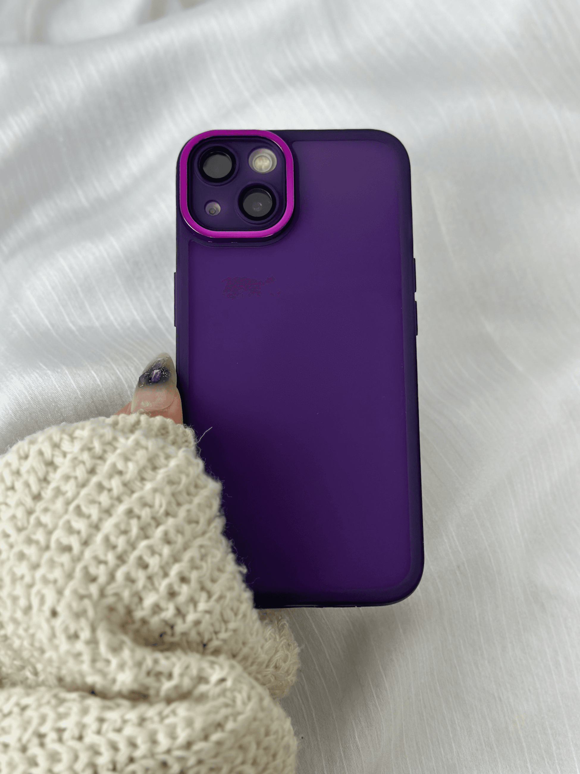 iPhone 14 Kamera Korumalı Transparan Berry Kılıf