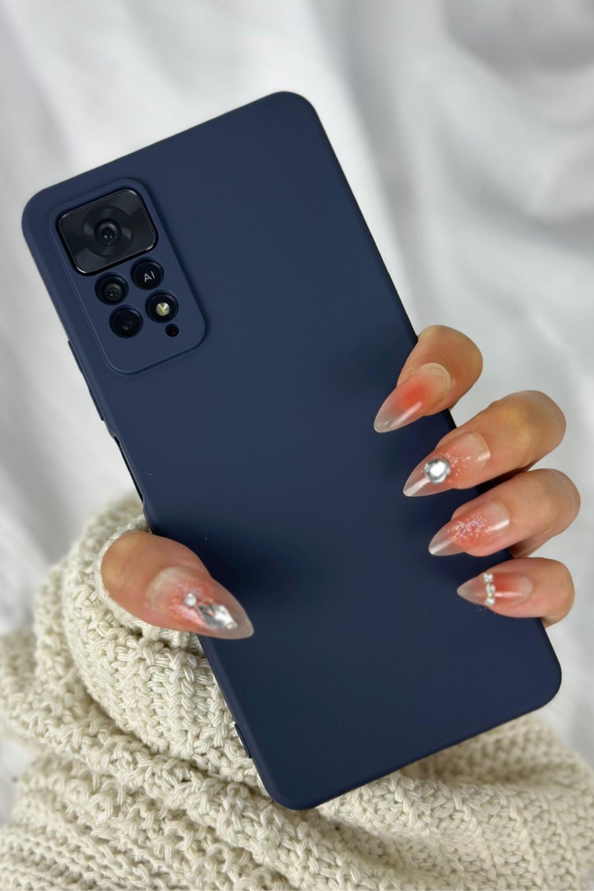 Xiaomi Redmi Note 11 Pro Ve Note 12 Pro (4G) Ile Uyumlu Lansman Içi Kadife Yumuşak Silikon Mara