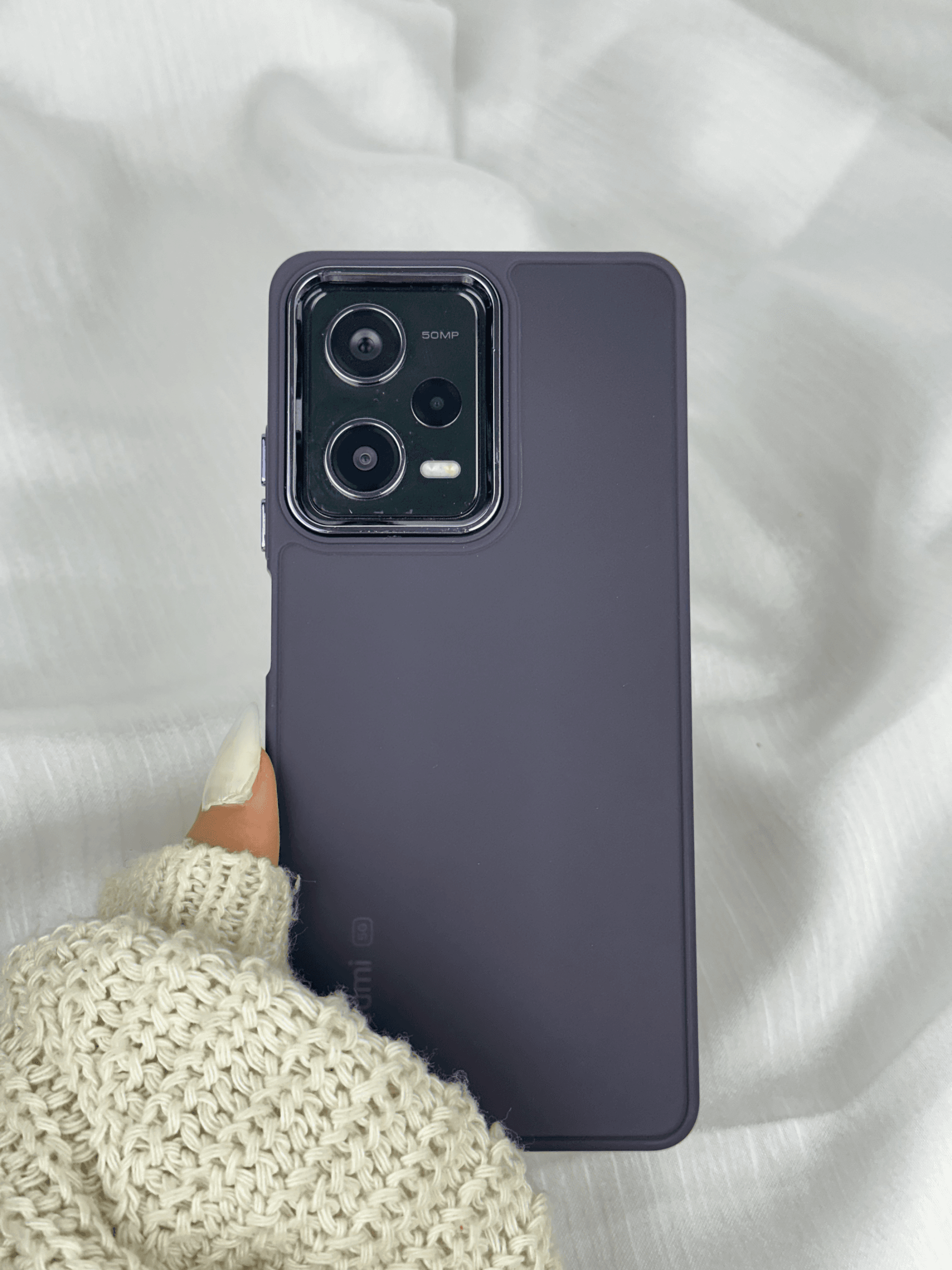 Xiaomi Redmi Note 12 Pro 5G Arkası Buzlu Şeffaf Hassas Düğme Kamera Çıkıntılı Sert Mat Perfect