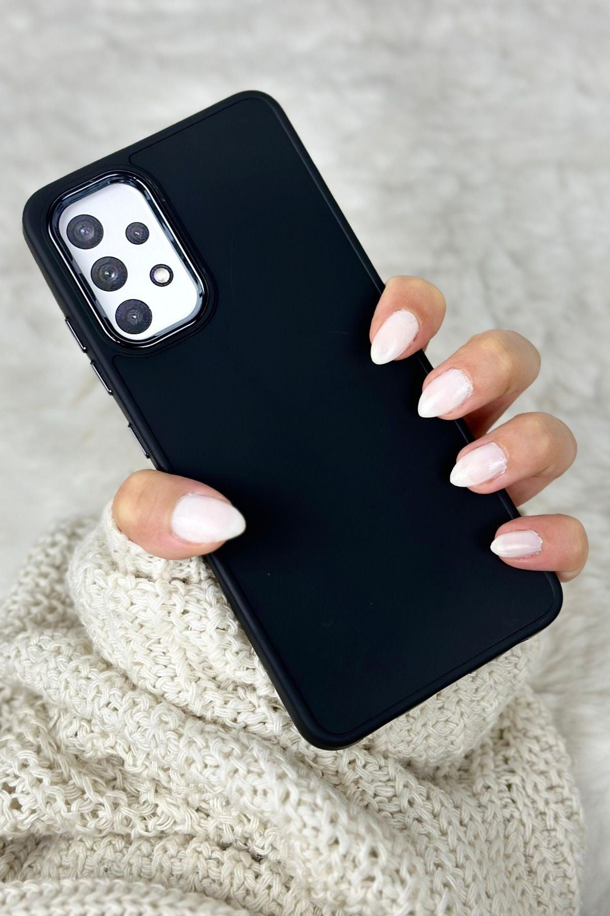 Samsung A32 4g Parlak Metal Detaylı Tuşu Kolay Basmalı Lansman Pastel Silikon Ruby Kılıf