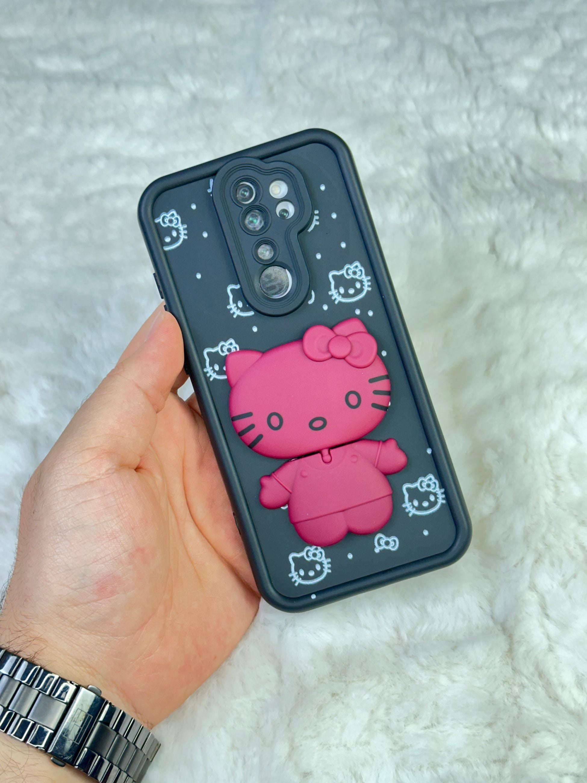 Xiaomi Redmi Note 8 Pro Minimalist Desenli Tatlı Pot Pourri Kılıf