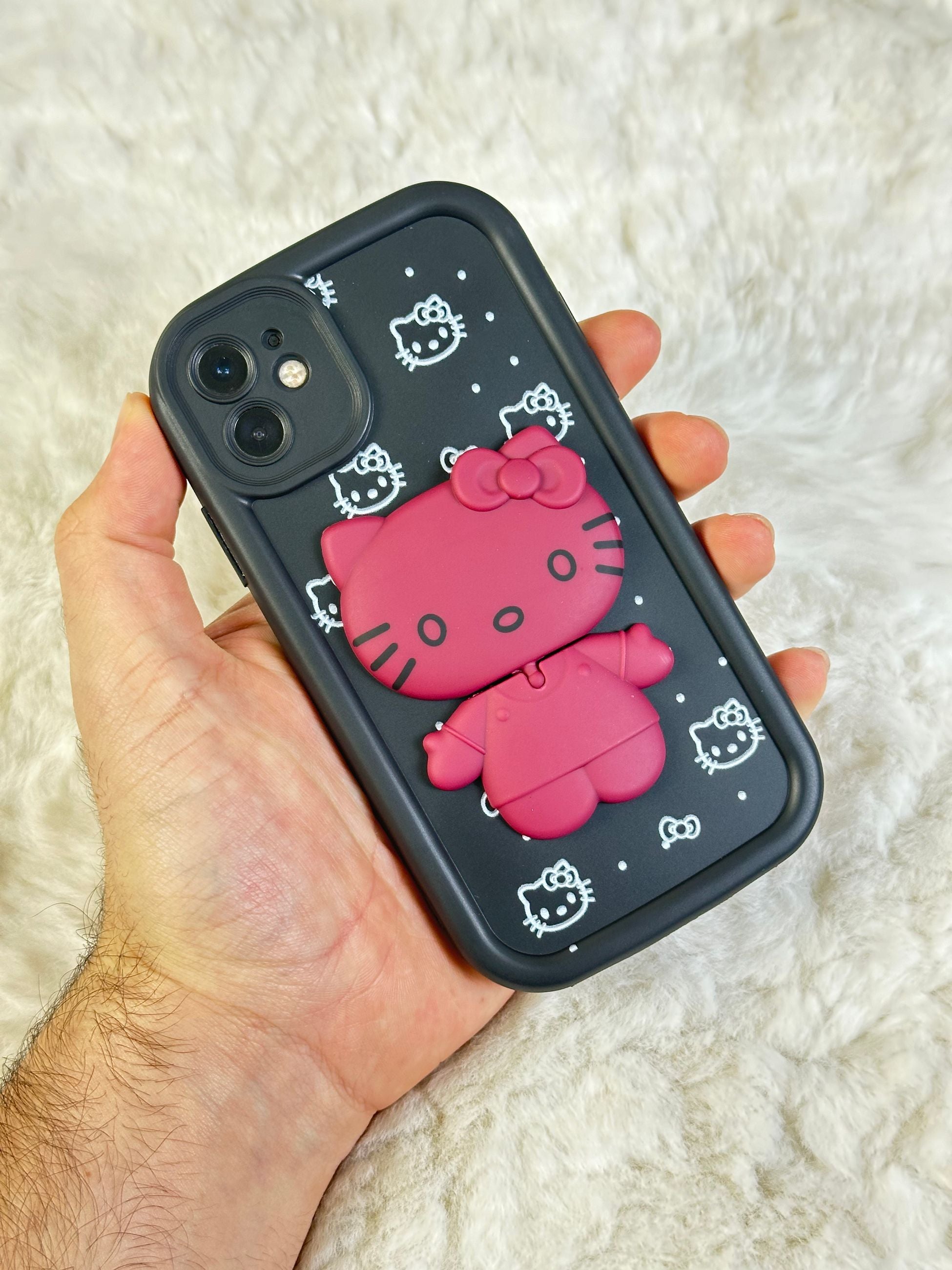 iPhone 11 Minimalist Desenli Tatlı Pot Pourri Kılıf