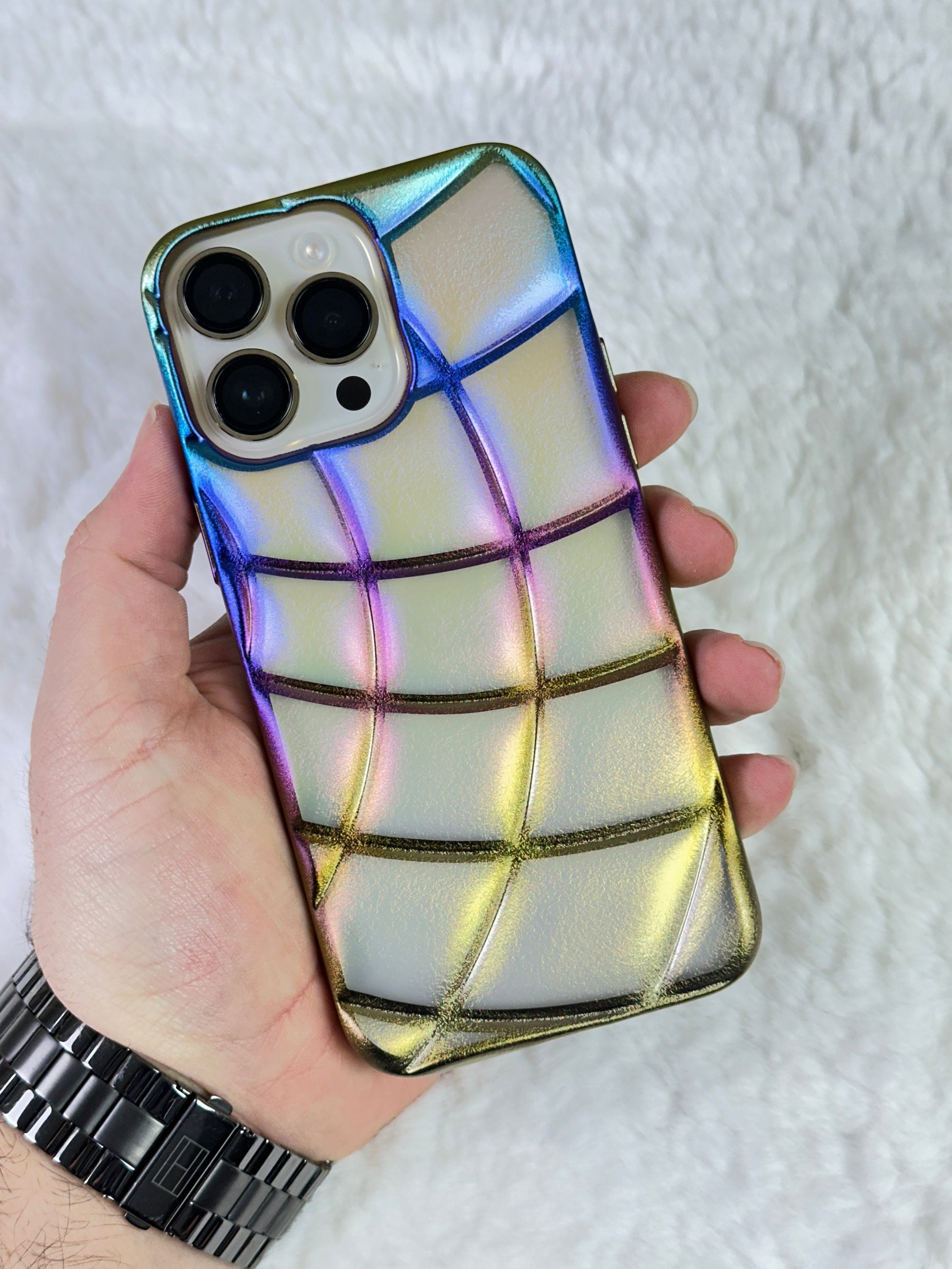 iPhone 15 Pro Max ile Uyumlu Darbe Emicili Renkli Kamera Çıkıntılı Colorix Kılıf