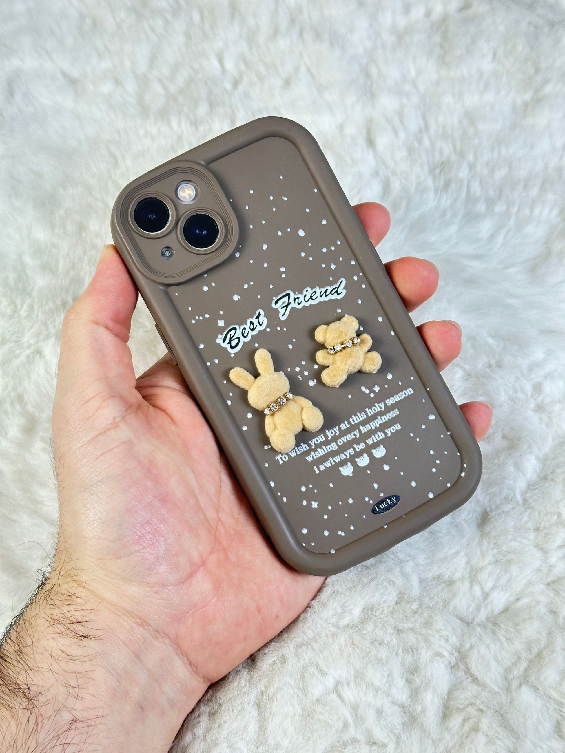 iPhone 13 Minimalist Desenli Tatlı Pot Pourri Kılıf