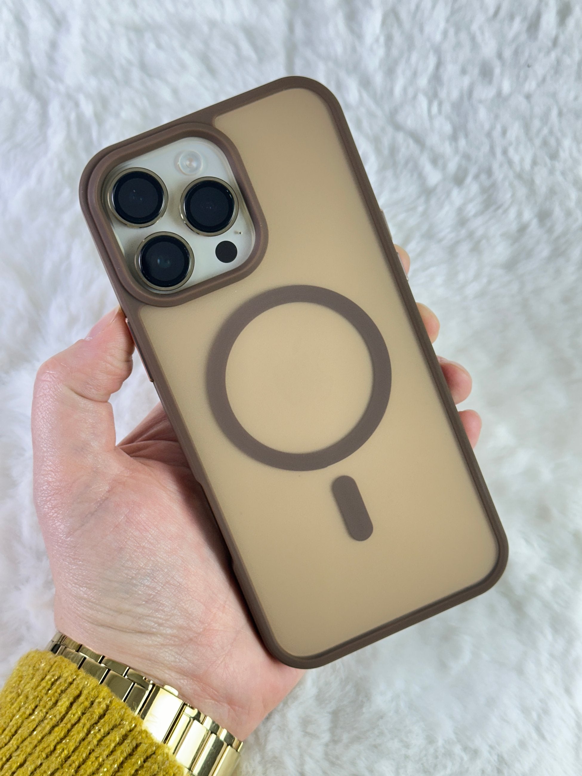 iPhone 16 Pro Magsafe Uyumlu Mat Kamera Korumalı Renkli Vio Kılıf