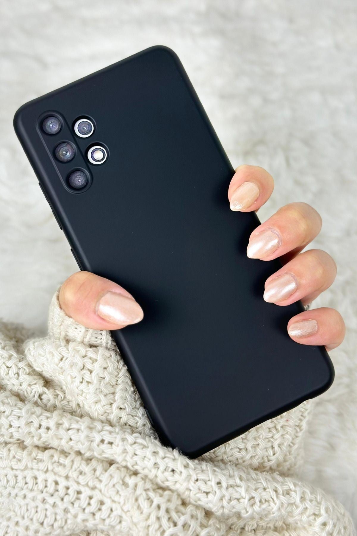 Samsung A32 4g Içi Kadife Lansman Silikon Mara Kılıf