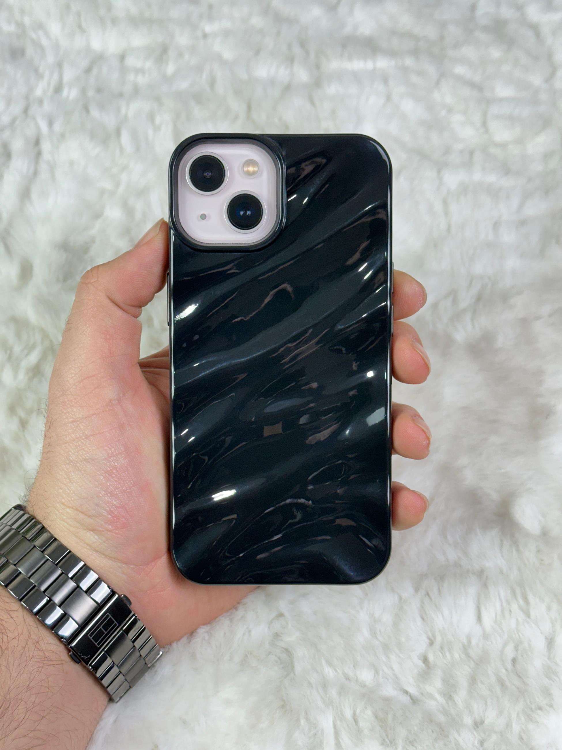 iPhone 13 Sedef Dalgalı Wavy Kılıf