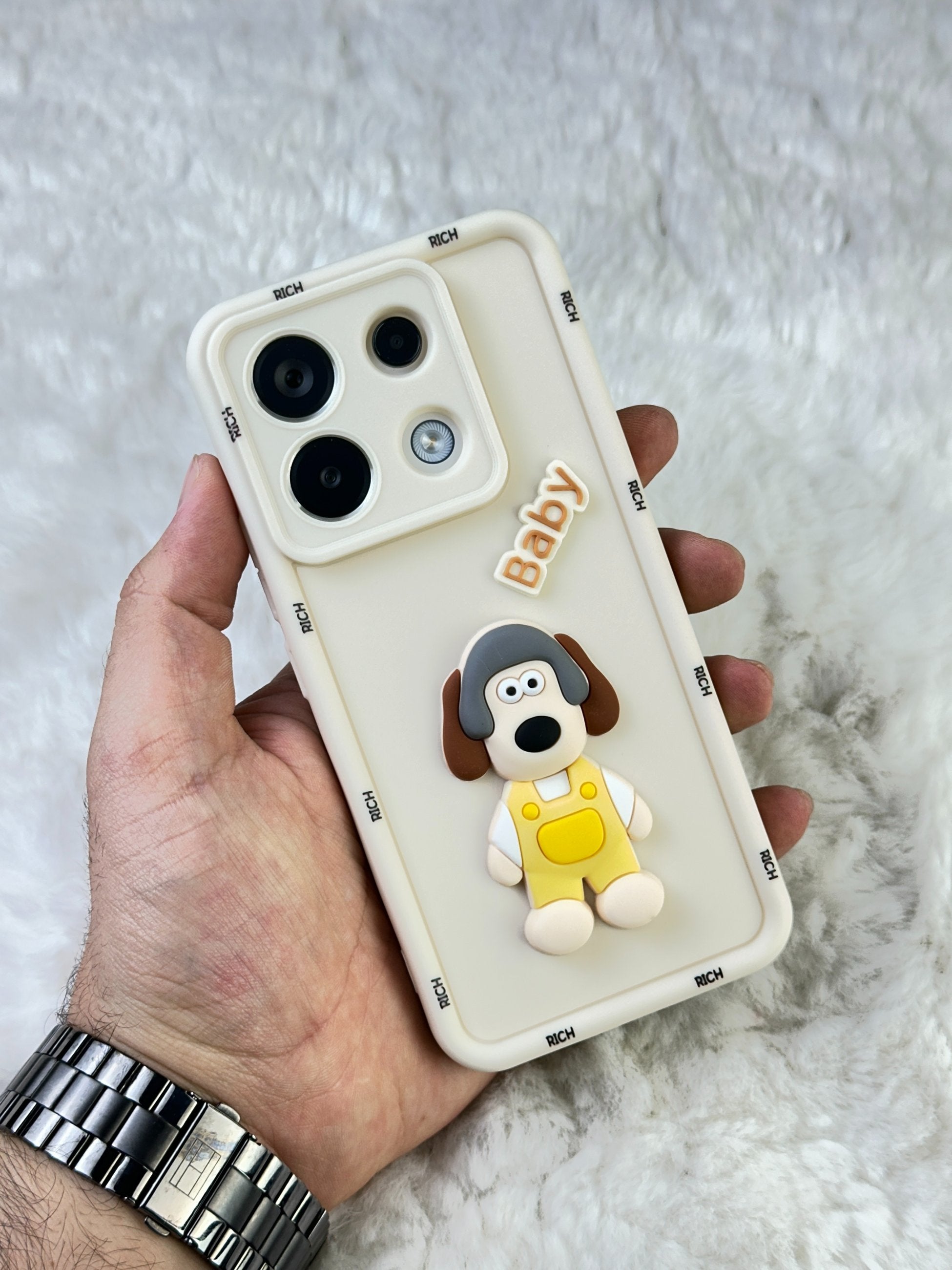 Xiaomi Redmi Note 13 Pro 4G Minimalist Desenli Tatlı Pot Pourri Kılıf