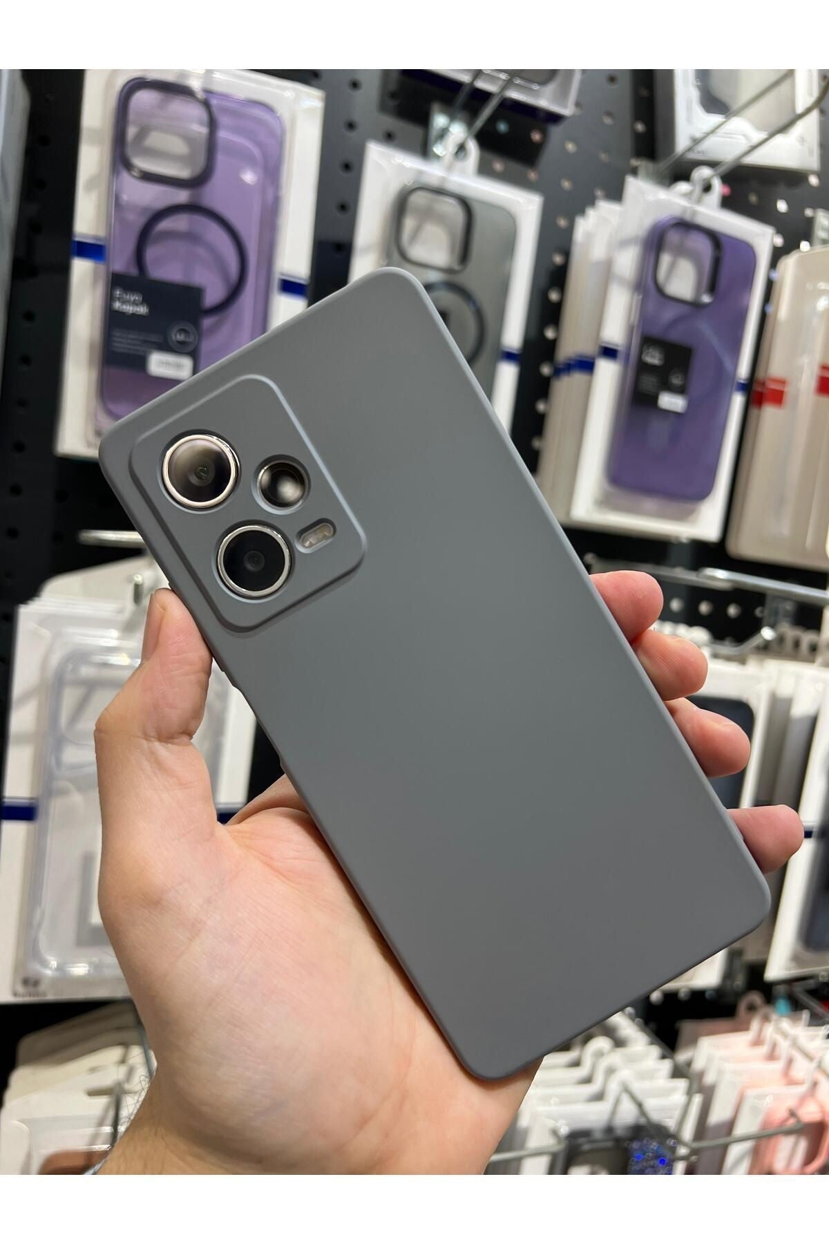 Xiaomi Redmi Note 12 Pro 5g Lansman Kamera Korumalı Içi Kadife Yumuşak Silikon Mara Kılıf