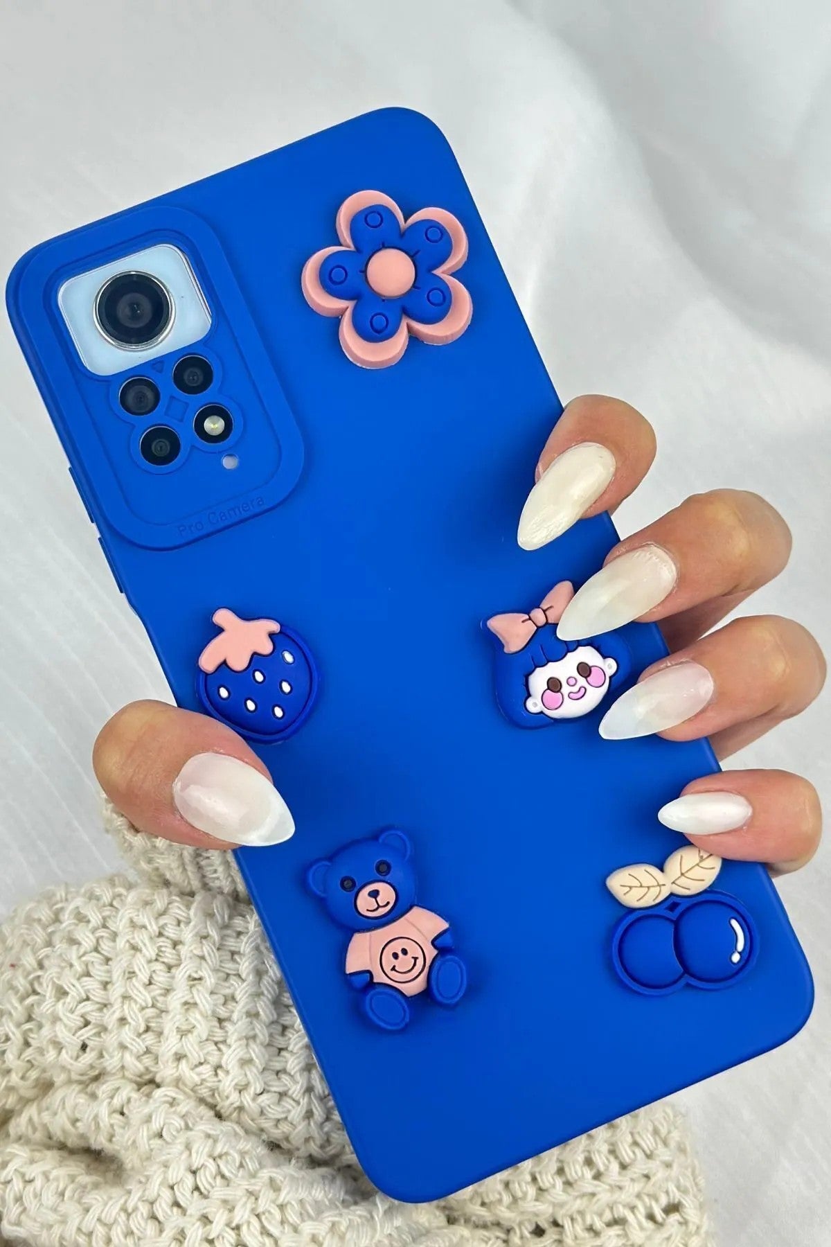 Redmi Note 11 Pro Uyumlu Ayıcık Desenli Sevimli Silikon Lansman TOY BEAR Kılıf