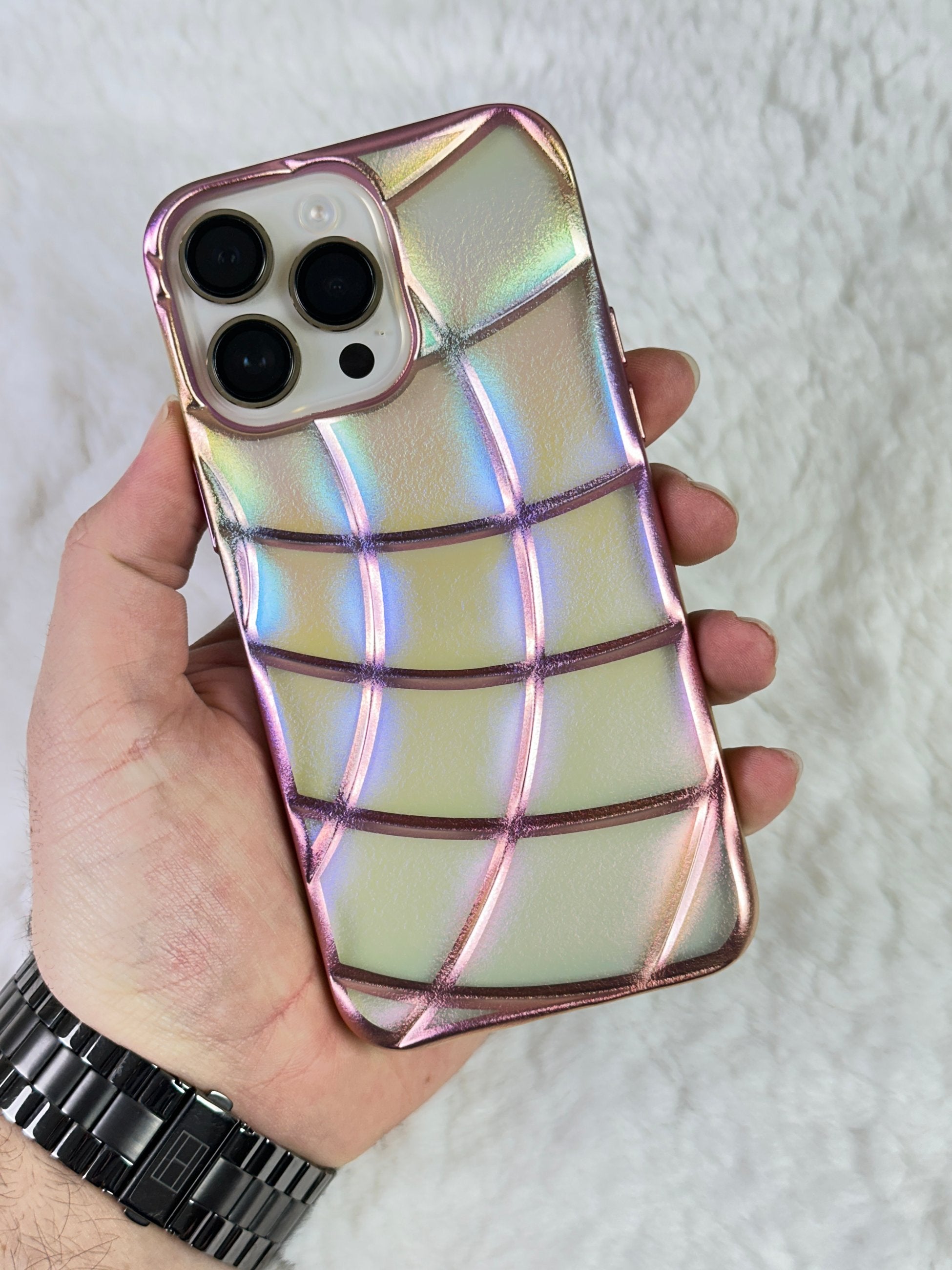 iPhone 15 Pro Max ile Uyumlu Darbe Emicili Renkli Kamera Çıkıntılı Colorix Kılıf