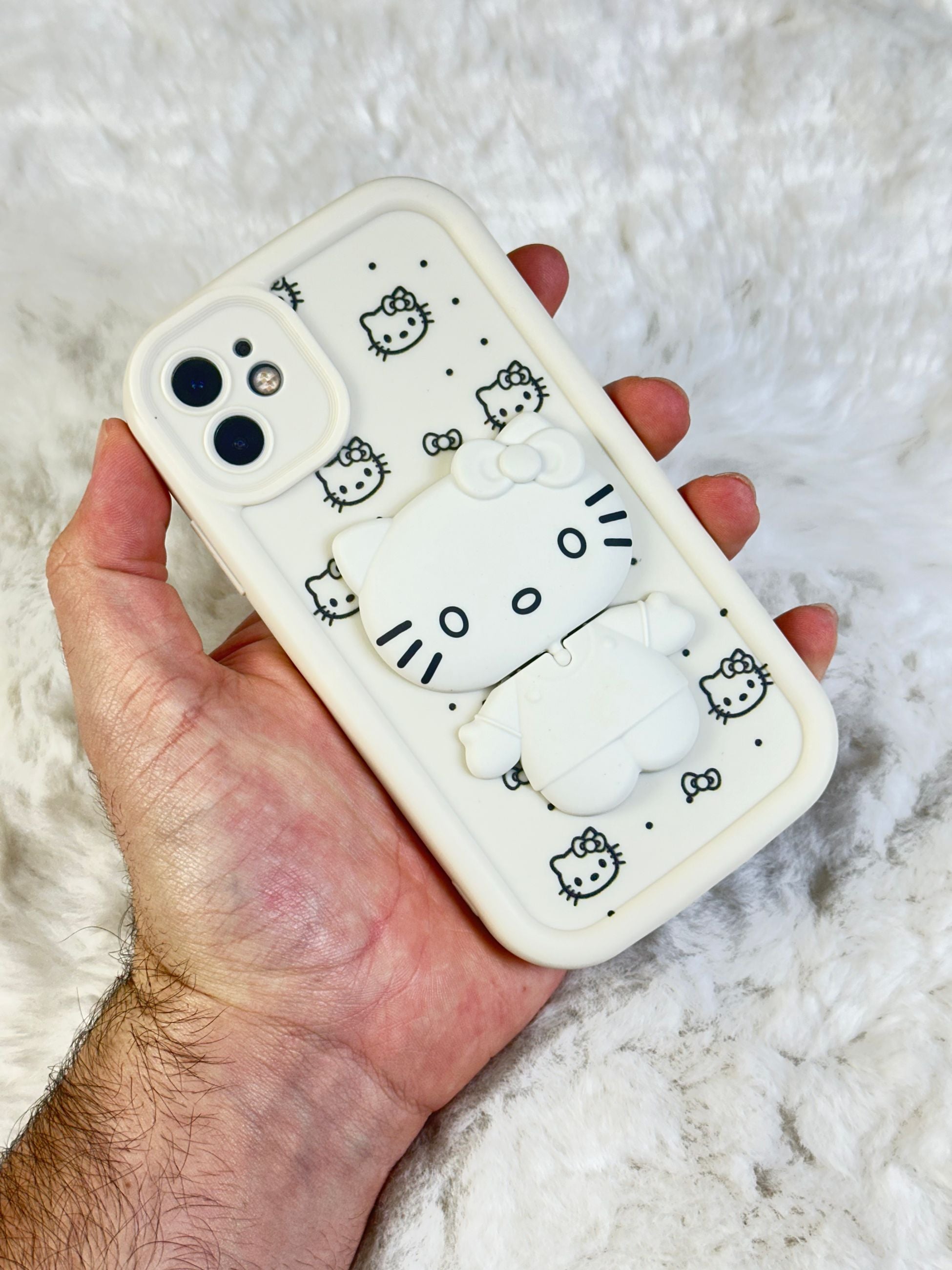 iPhone 11 Minimalist Desenli Tatlı Pot Pourri Kılıf