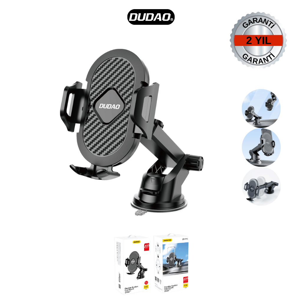 DUDAO F2S Araç İçi Telefon Tutucu - Araç İçi Göğüslüğe Yapıştırmalı