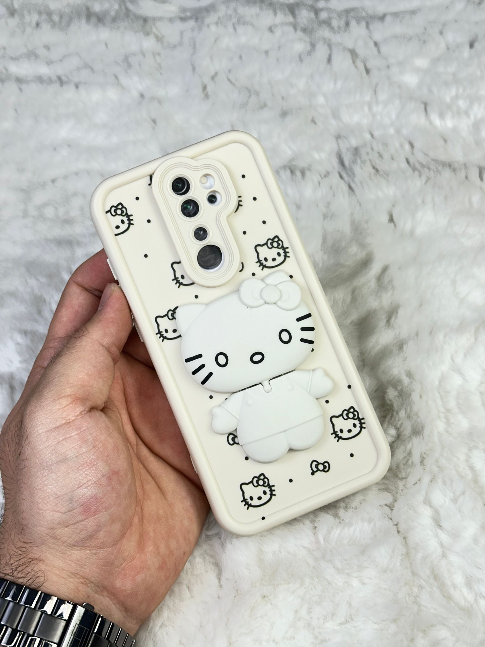 Xiaomi Redmi Note 8 Pro Minimalist Desenli Tatlı Pot Pourri Kılıf