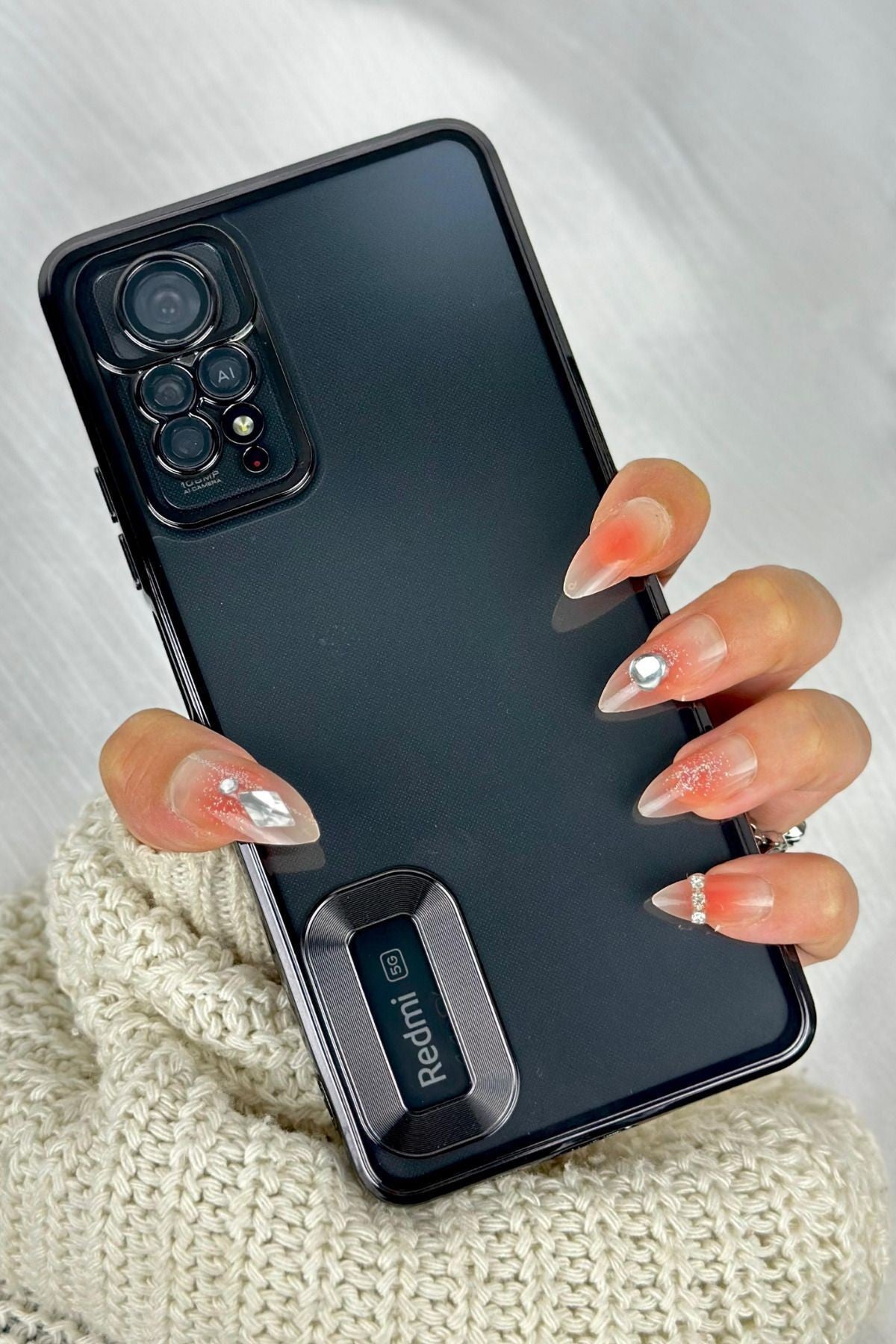 Xiaomi Redmi Note 11 Pro Ve Redmi Note 12 Pro (4G) Uyumlu Kenarları Renkli Megavip Kılıf