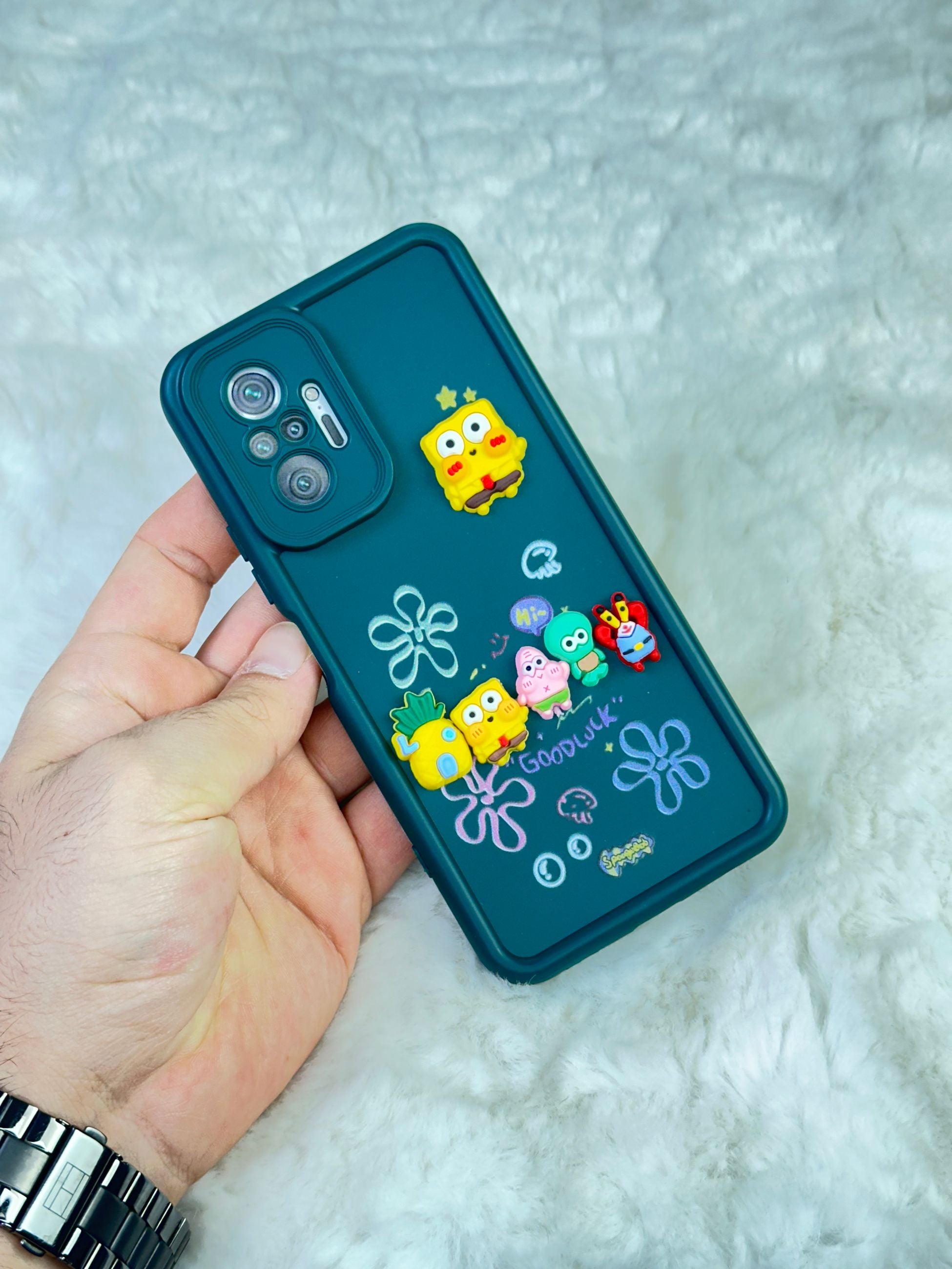 Xiaomi Redmi Note 10 Pro Minimalist Desenli Tatlı Pot Pourri Kılıf