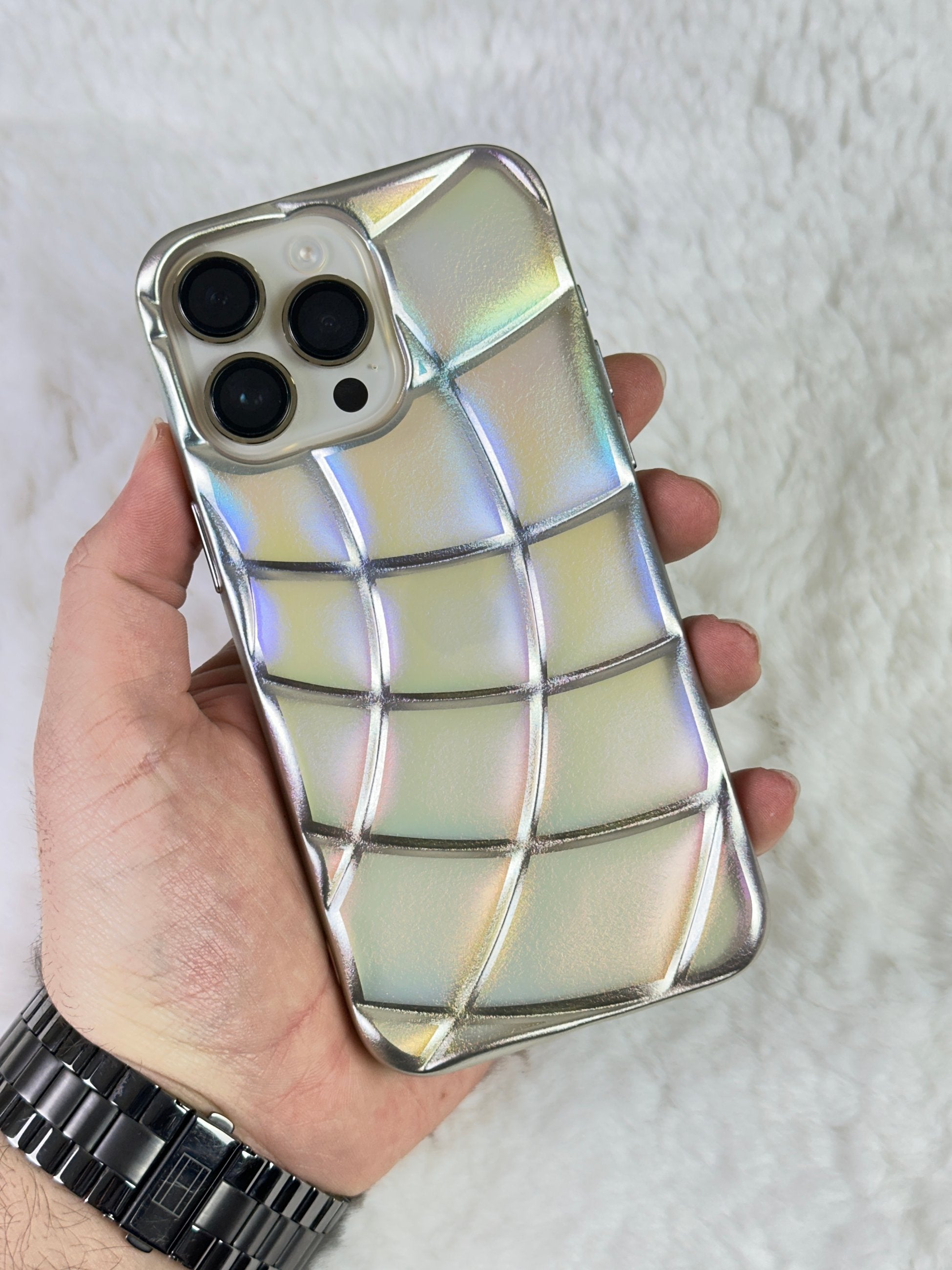 iPhone 15 Pro Max ile Uyumlu Darbe Emicili Renkli Kamera Çıkıntılı Colorix Kılıf